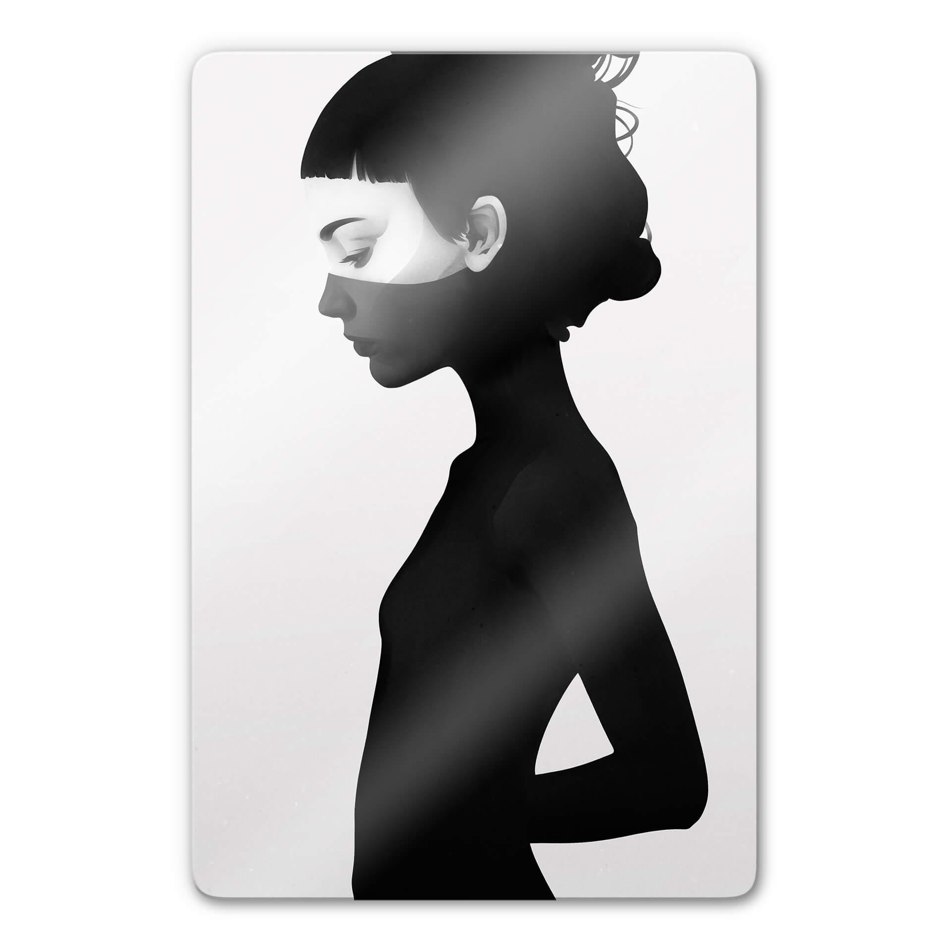 Tableau en verre Ireland - I am not here