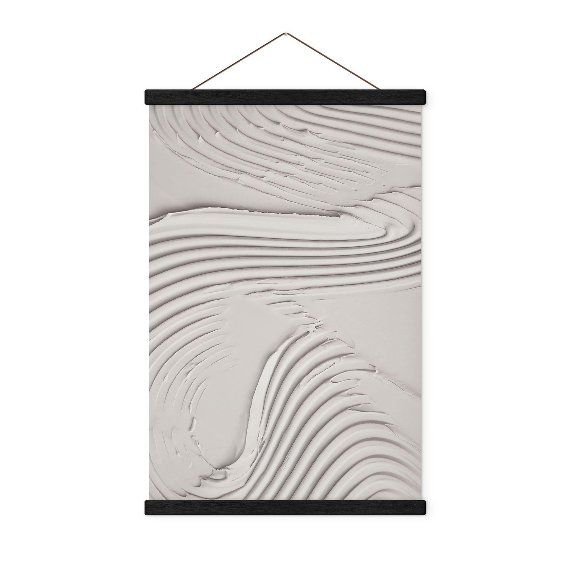 Póster de tela Estructuras blandas en beige - Pictufy Studio