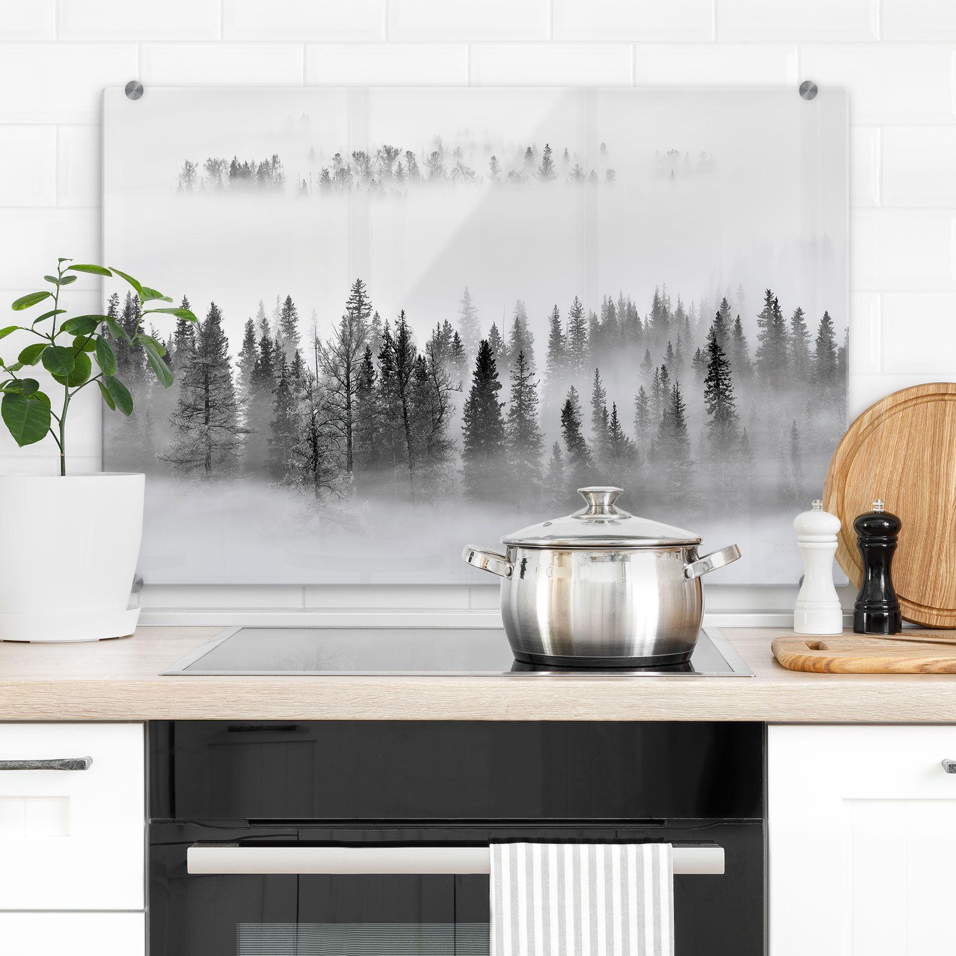 Stænkplade Xu - Foggy Forest