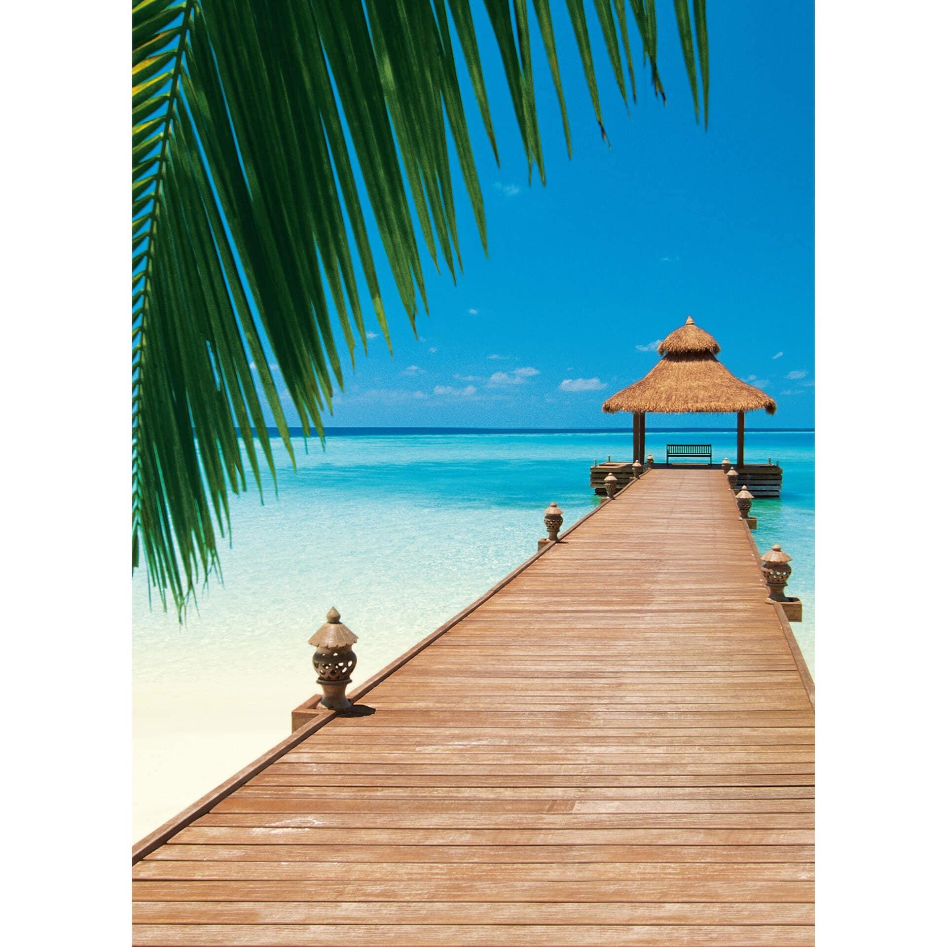 Fototapete Papiertapete Paradise Beach - 183x254 cm