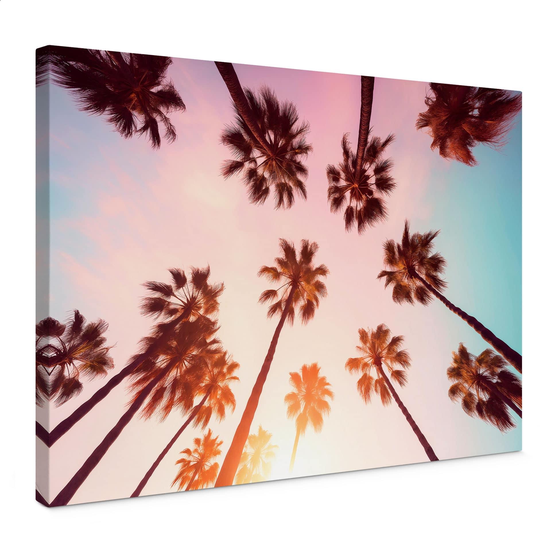 Lienzo California Dreaming con vista de palmeras - Hugonnard