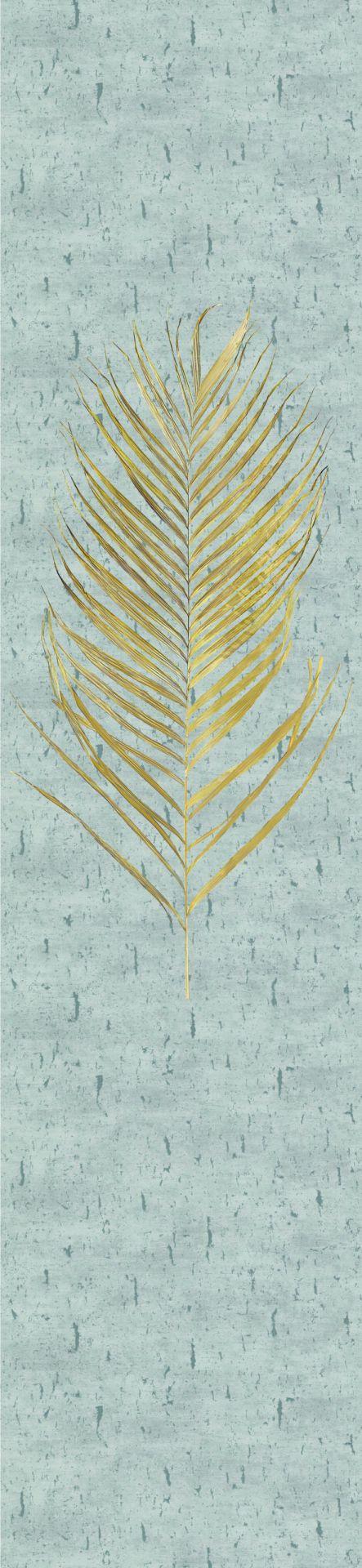 Non-woven tapet Naturlig Opulence Hvid grafik 3,30 x 0,70 cm