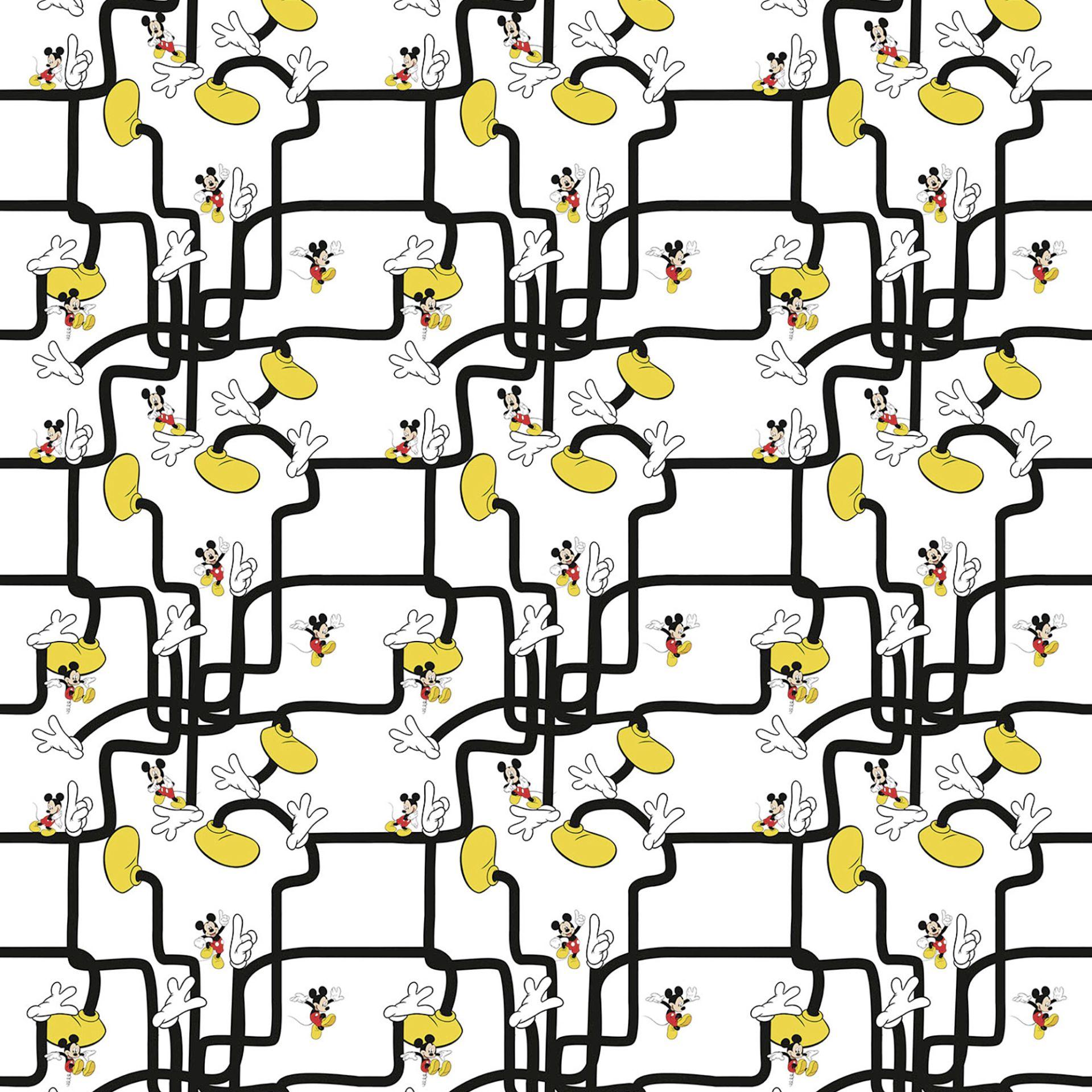 Non-woven tapet - Mickey Mouse fodlabyrint - 200 x 280 cm