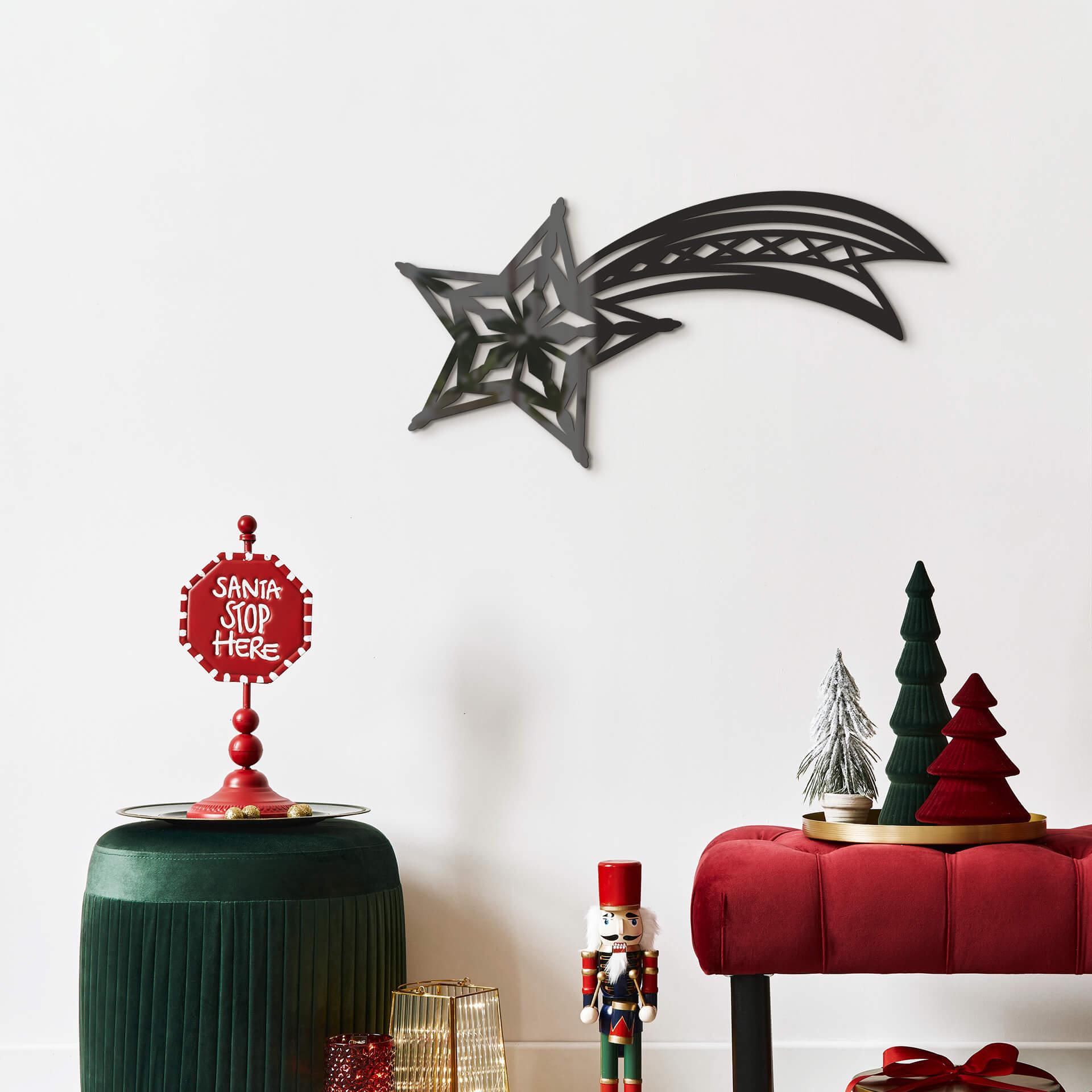 Estrella fugaz decoración acrílica