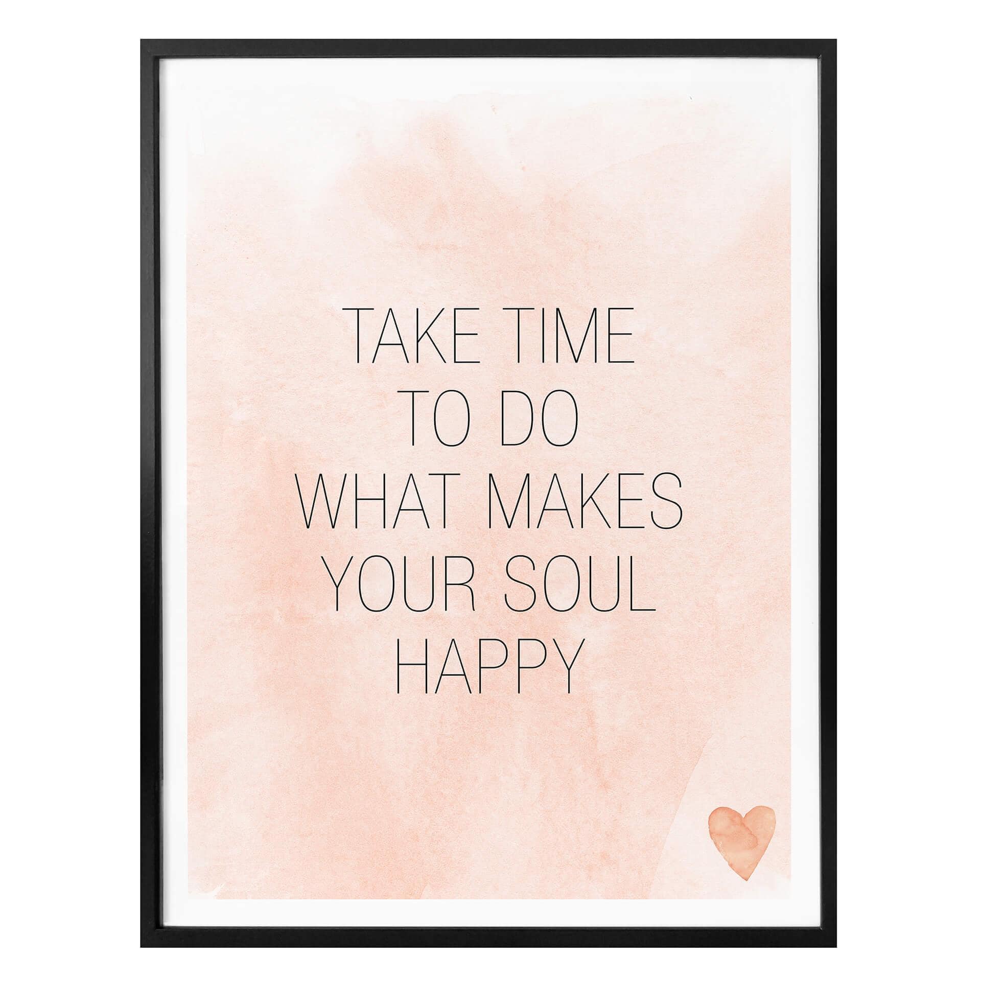 Plakat - Confetti & Cream - Take Time
