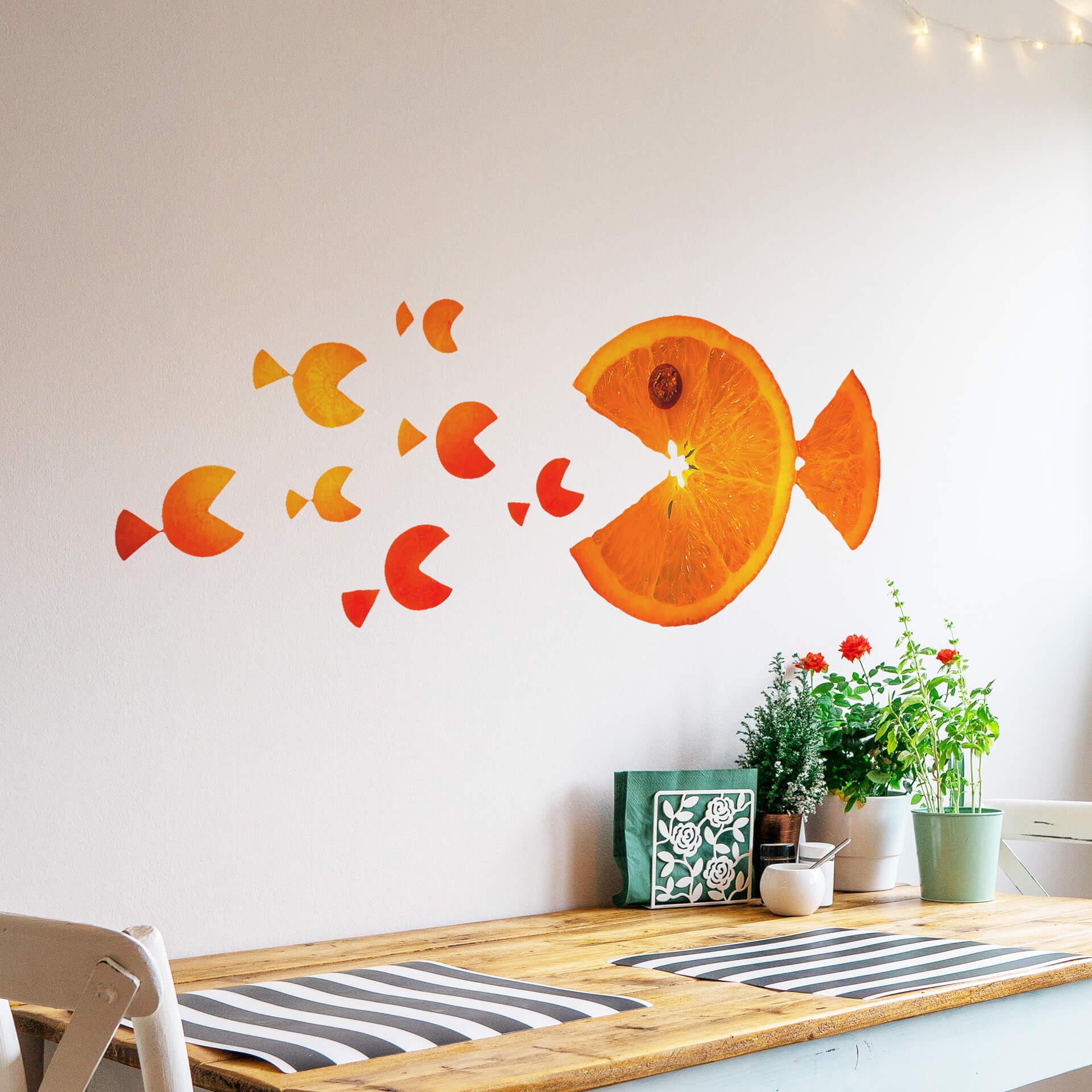 Muursticker Ianeva - Sweet Orange