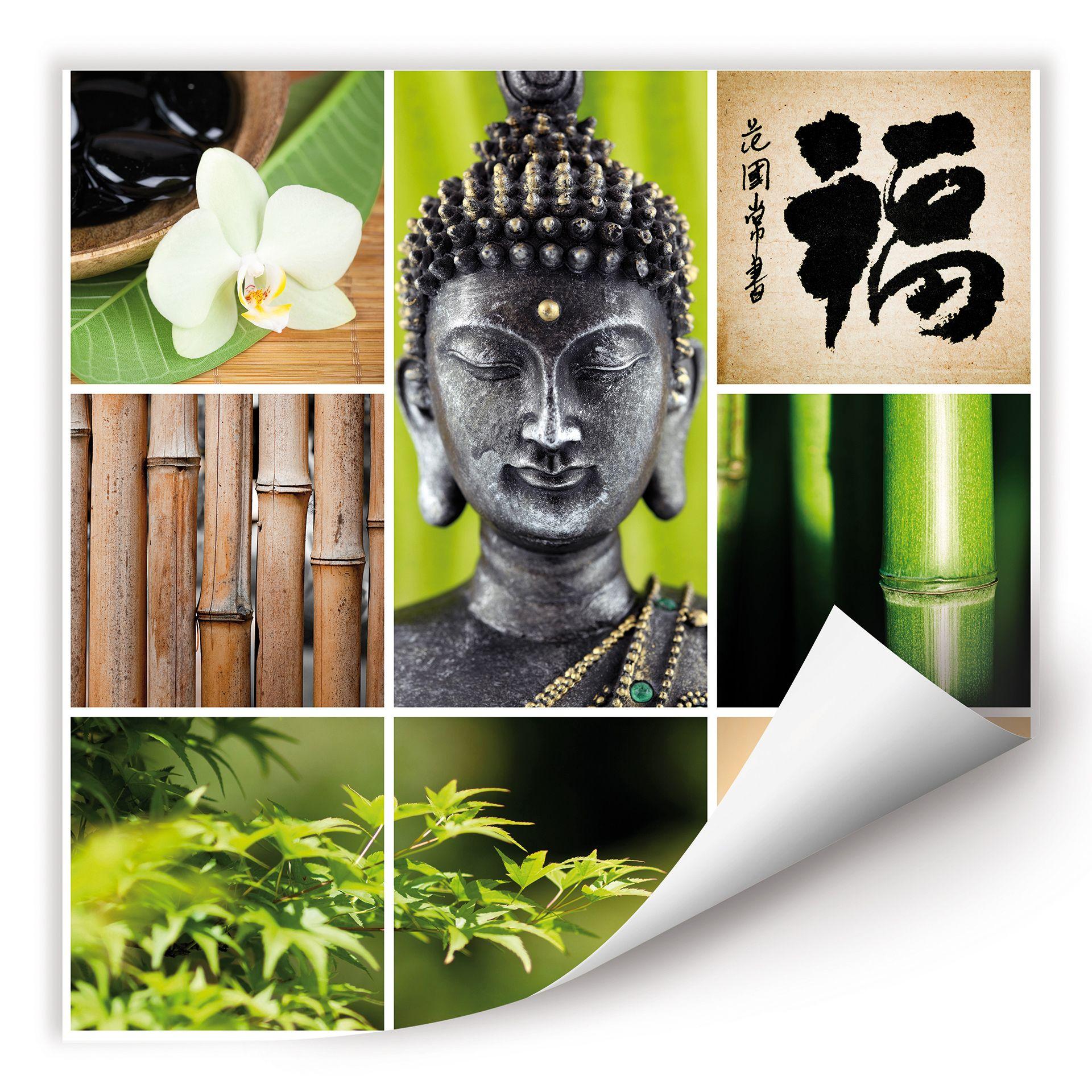 Poster autocollant - W - Asian Spa