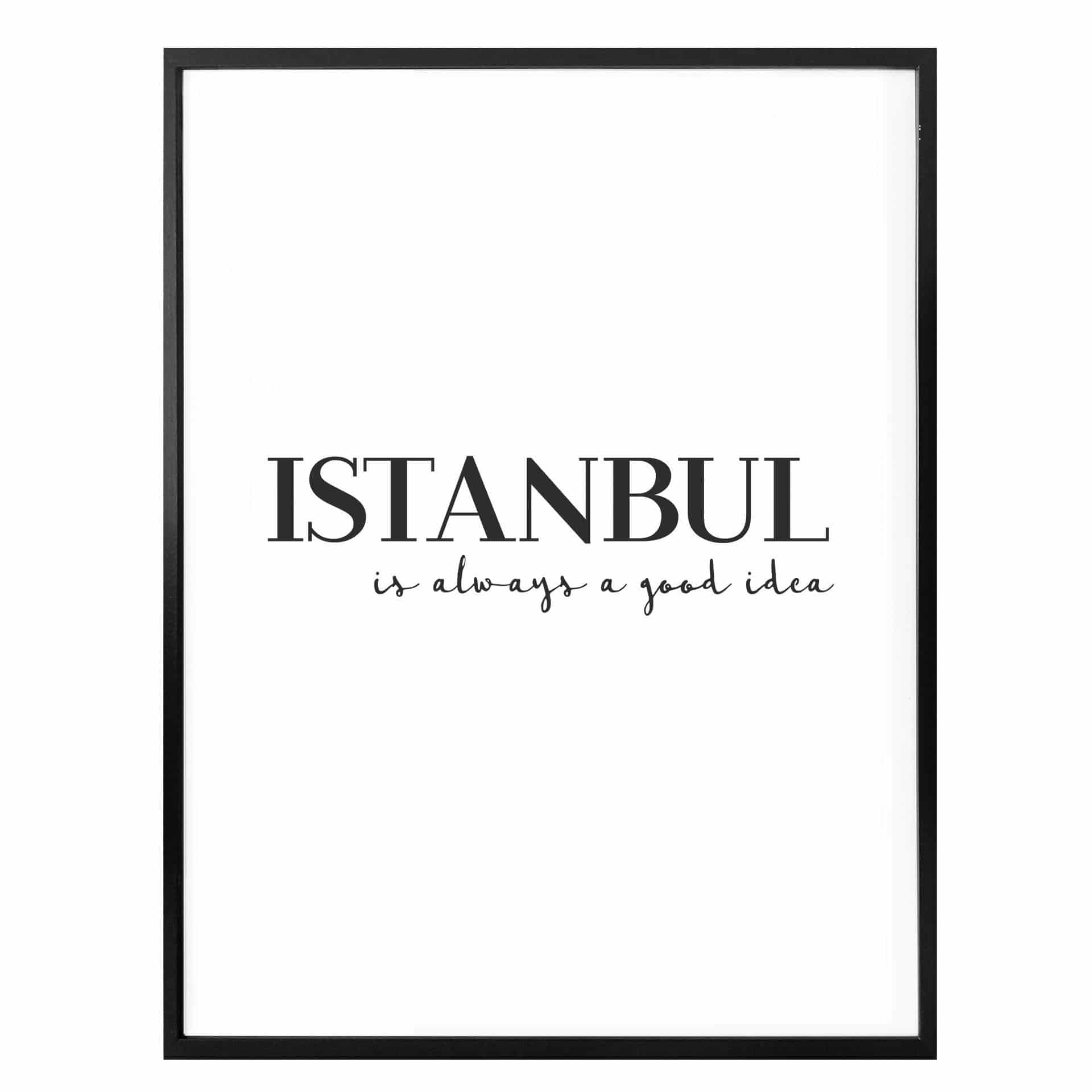 Póster Estambul