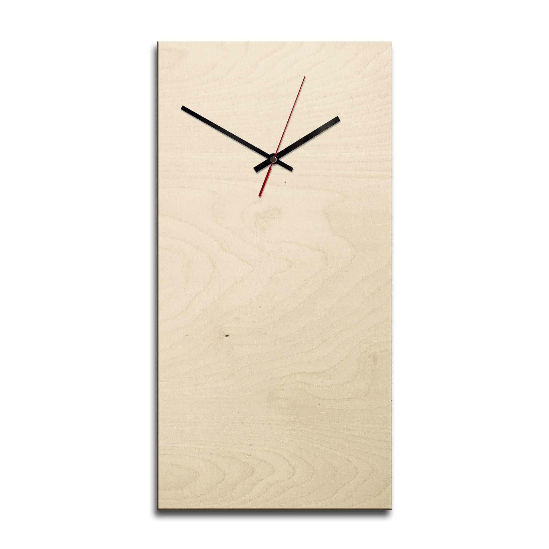 Horloge murale en bois - Blanko - Rectangulaire