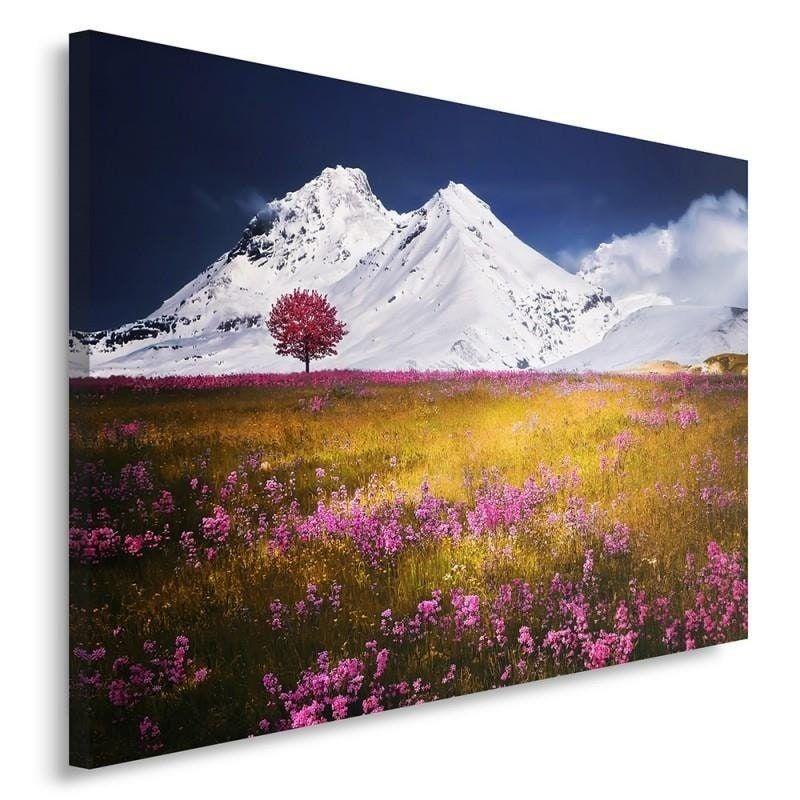 Canvasbillede, Alpine bjerge