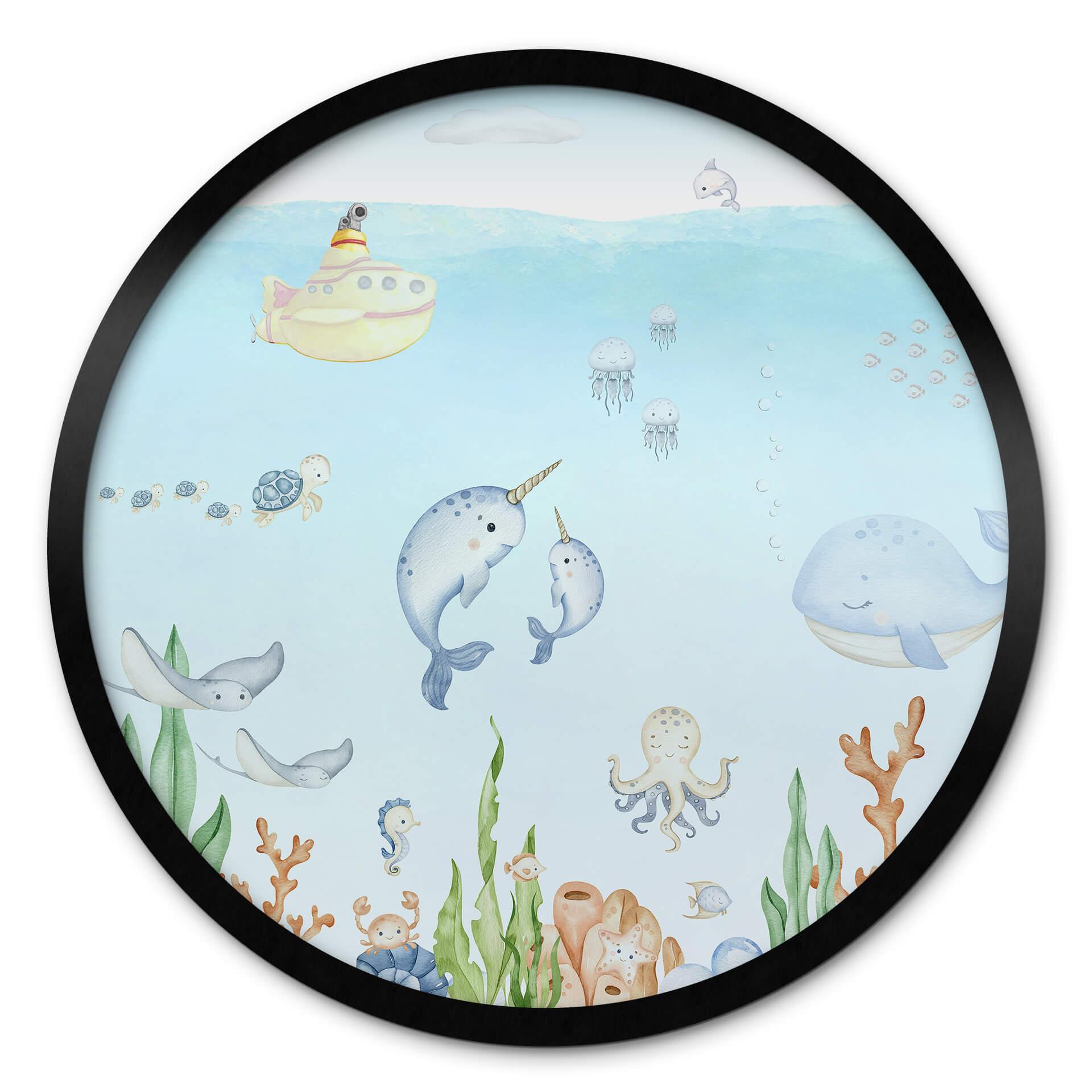 Plakat Oliver Robins - Underwater Friends