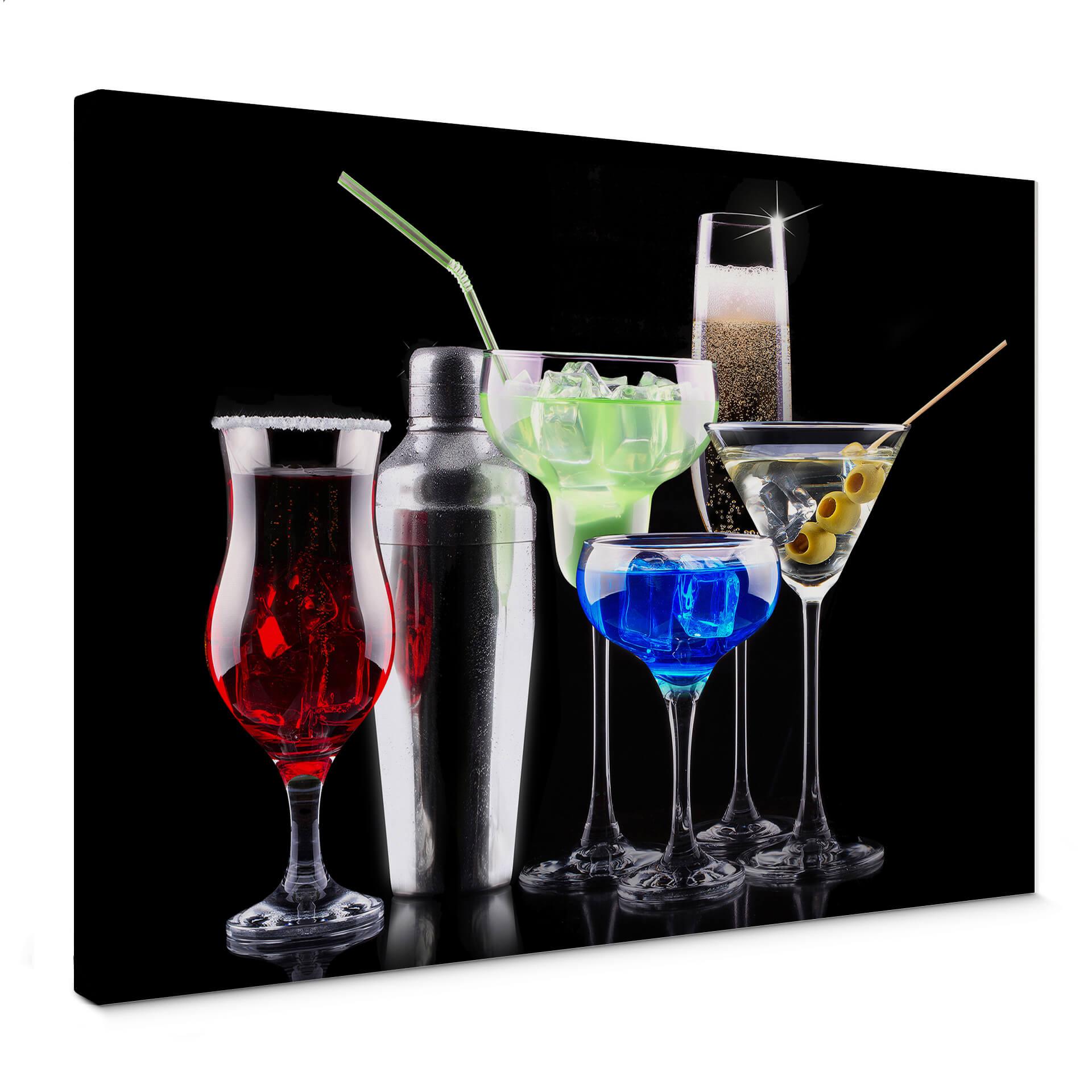 Lienzo Girly Cocktails