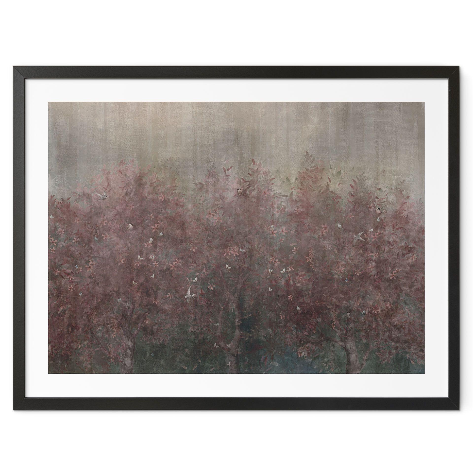 Poster bos in warme herfsttinten - Ms Tiff