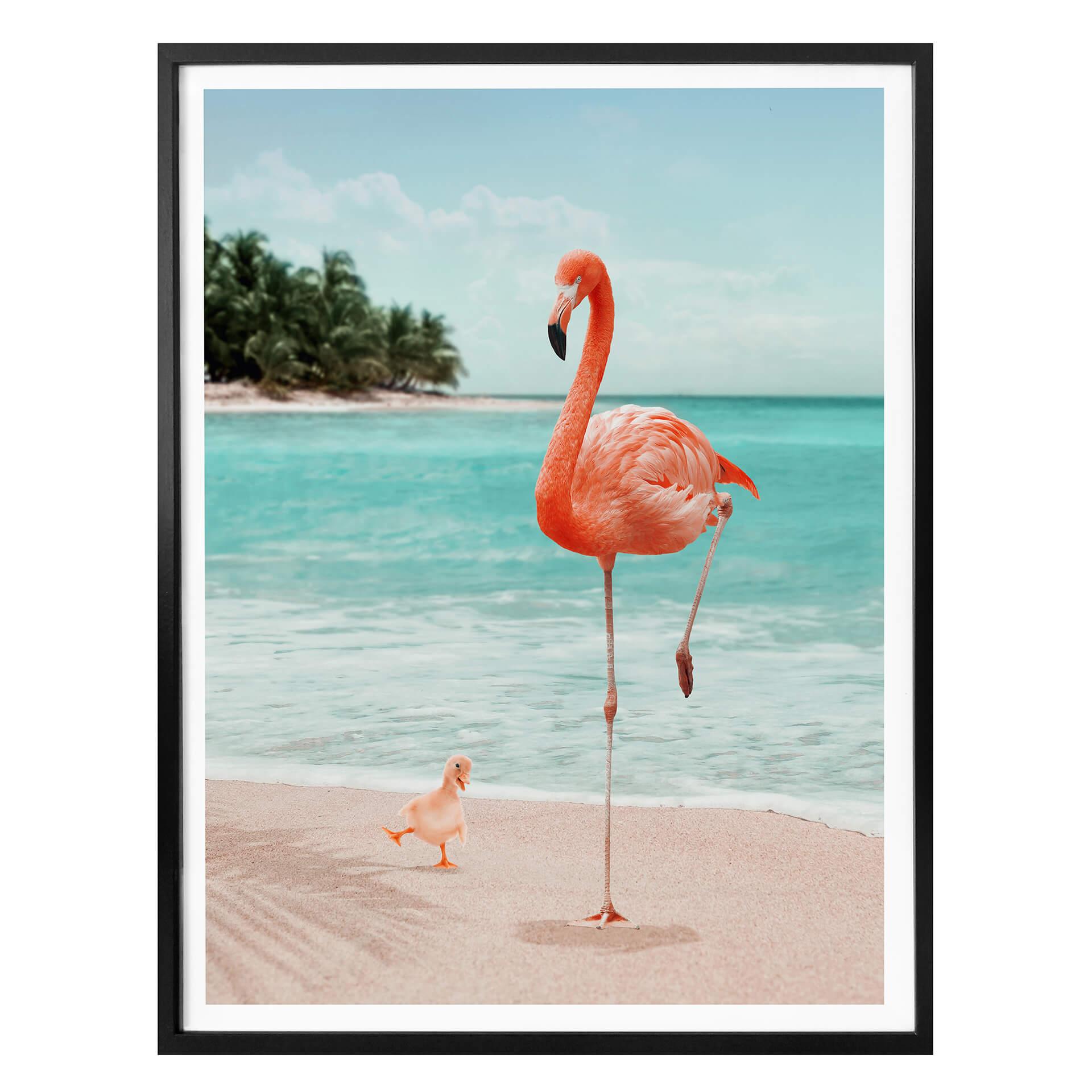 Póster Suelto - Wannabe Flamingo
