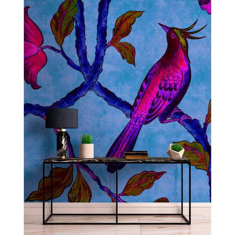 Livingwalls Fototapet Walls by Patel 2 bird of paradise 1