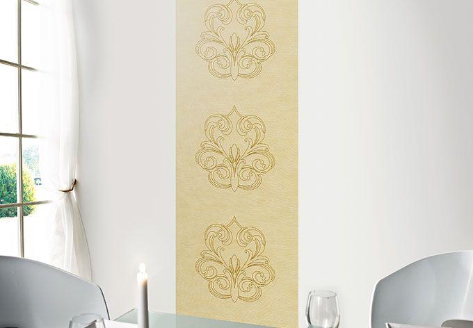 Architects Paper besticktes Panel Nobile gelb, met