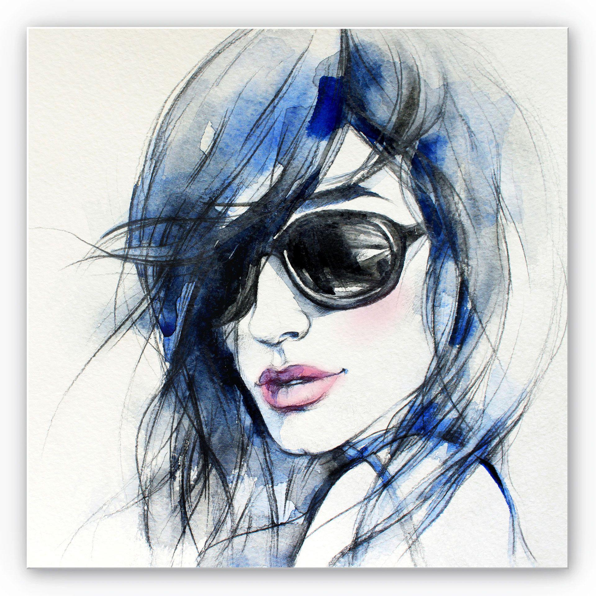 Tableau Forex - I wear my Sunglasses - carré