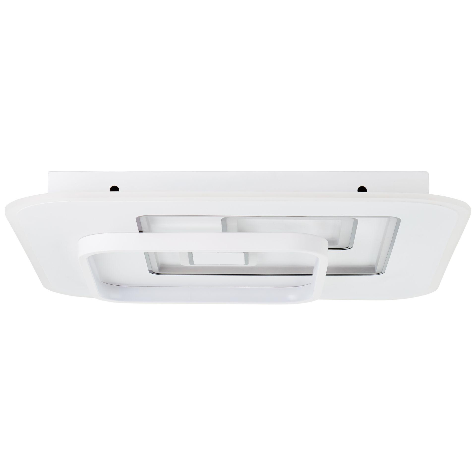 Deckenleuchte Haily, weiß, 49,5 x 7 cm, LED-Deckenleuchte, dimmbar