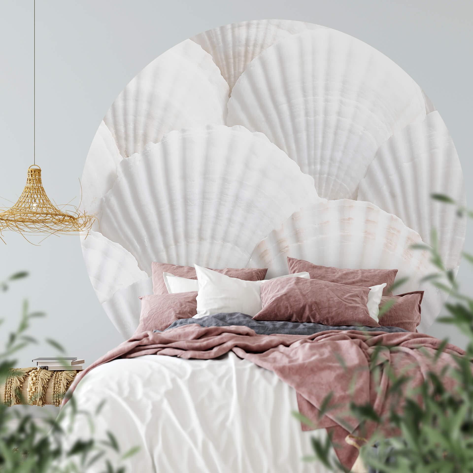 Fototapet - Rundt 1X Studio - Shell Ensemble - vliesetapet/selvklæbende non-woven tapet