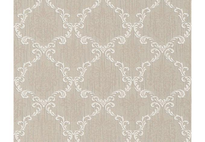 Architechts Paper Stoftapet Tessuto Grå beige, Signalhvid