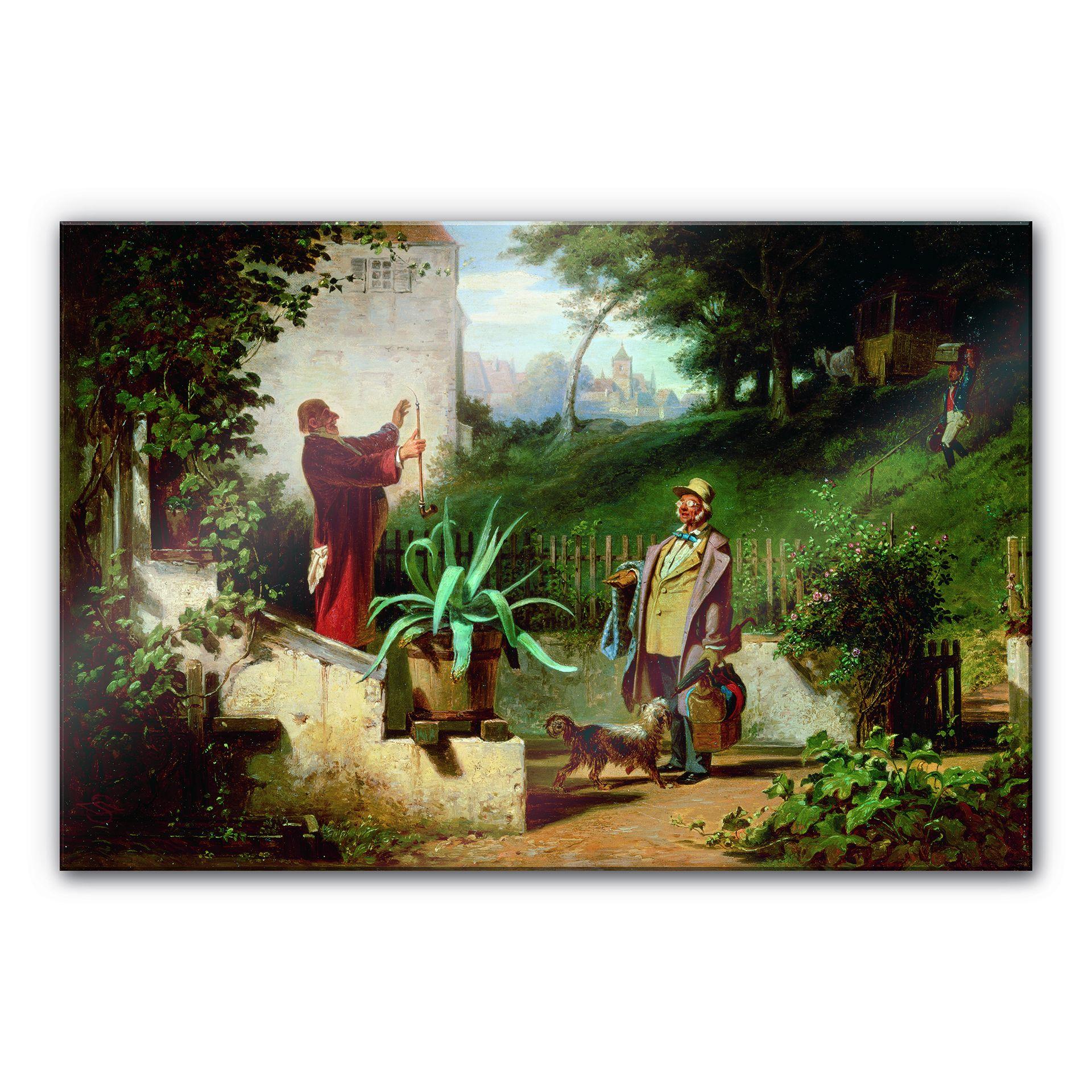 Akrylbillede Spitzweg - ungdommens venner