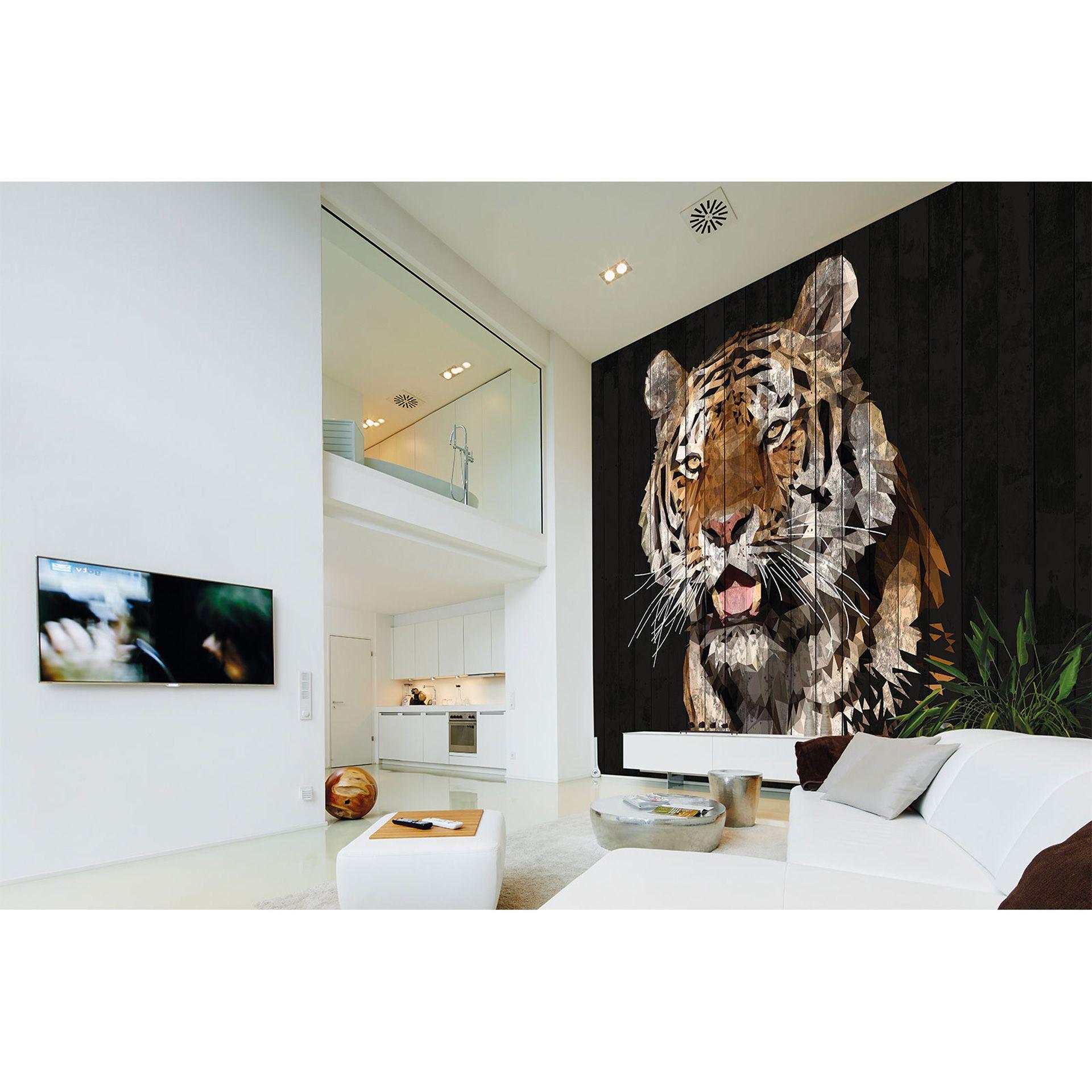 Architects Paper Papier peint photo Atelier 47 Polygon Tiger animal
