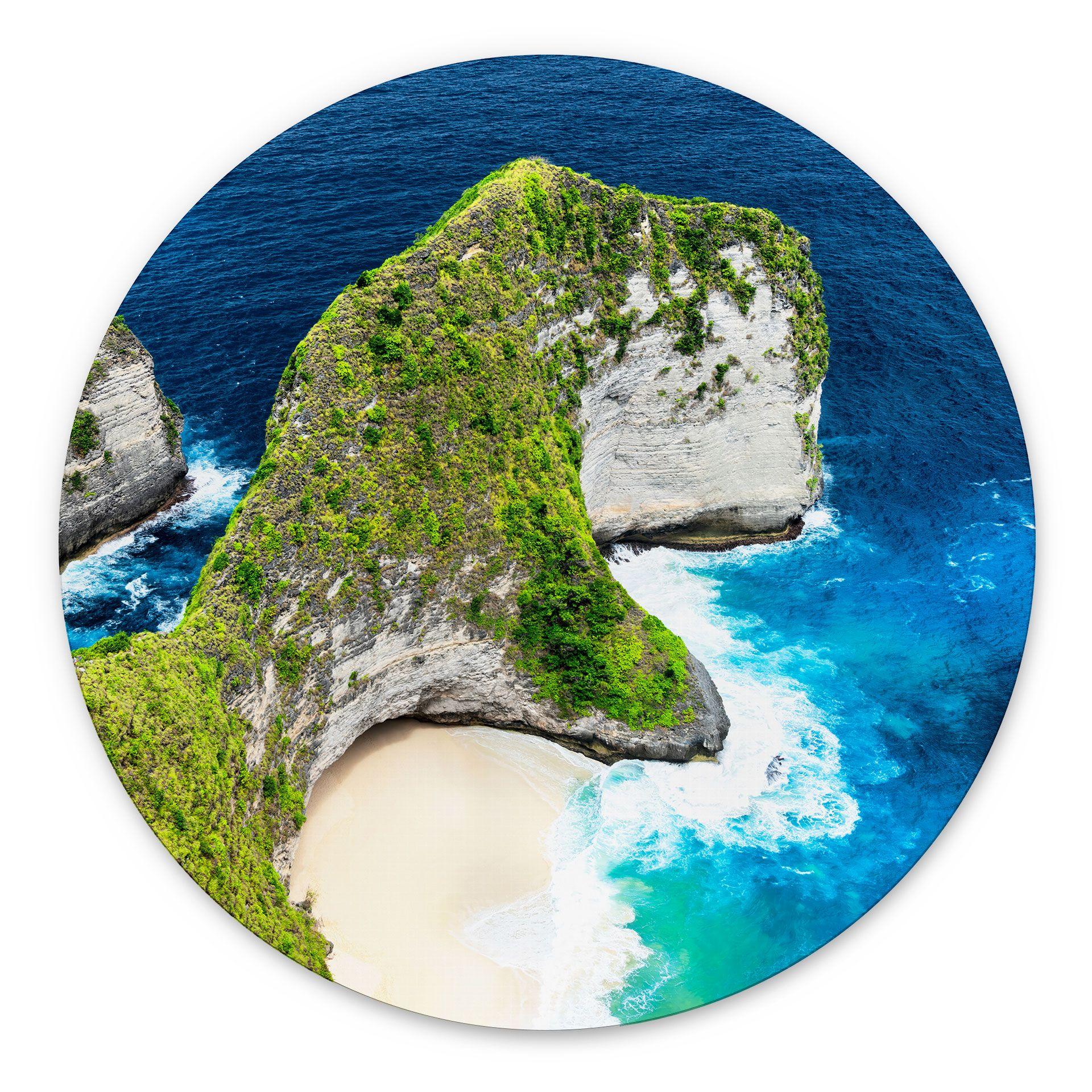 Billede Rocky coast of Nusa Penida - Hugonnard - Alu-Dibond Round