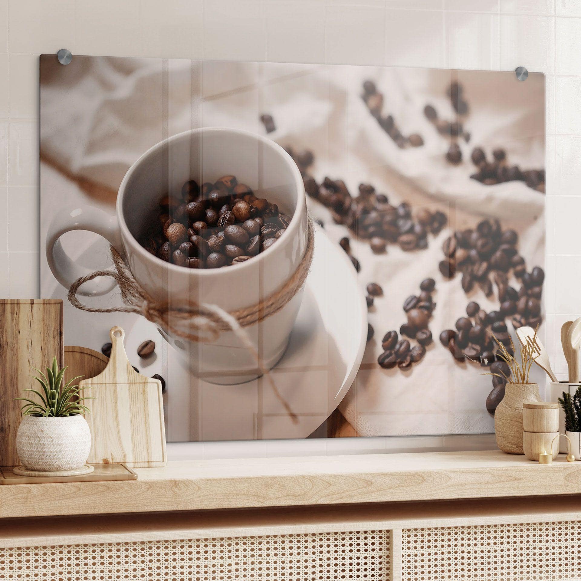 Stænkplade - Kaffebønner