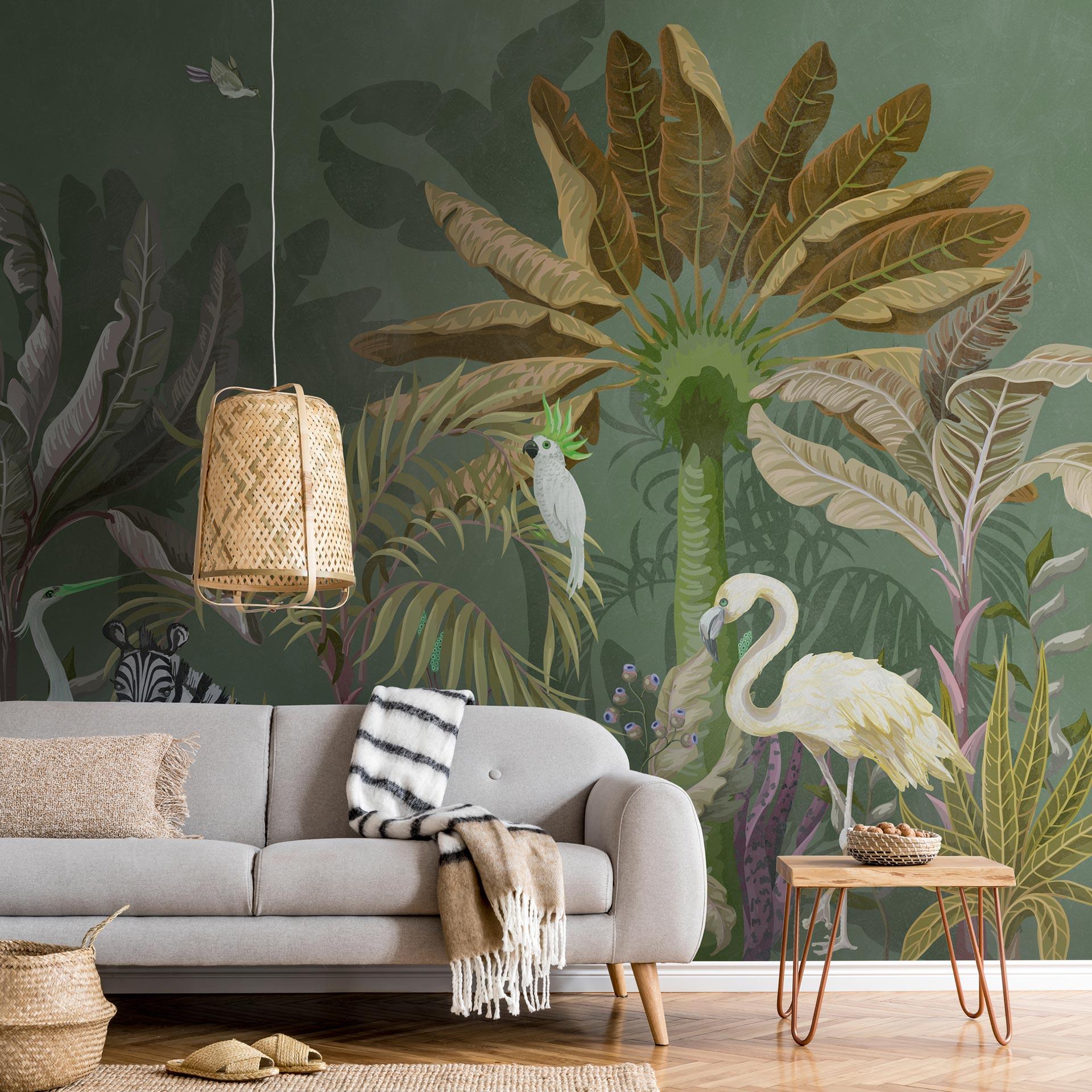 Livingwalls storbyhistorier THE WALL jungletapet