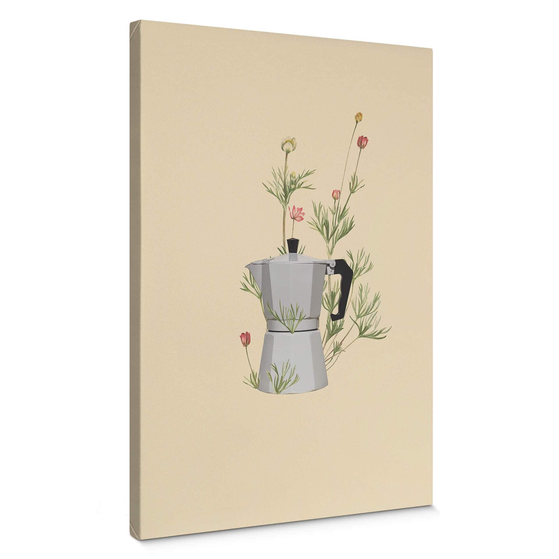 Lienzo Frida Floral Studio - Mocha Floral