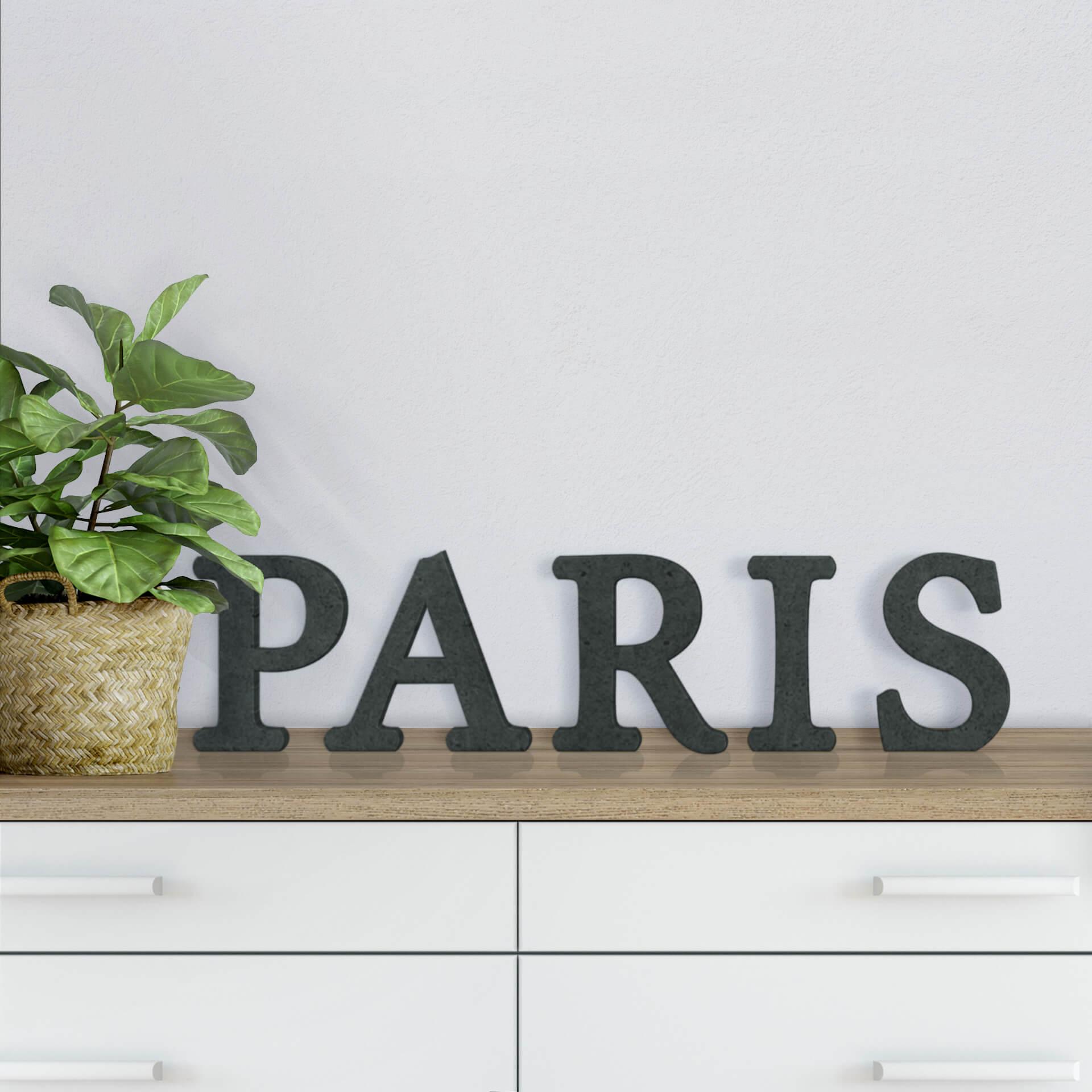 MDF bogstaver - Paris