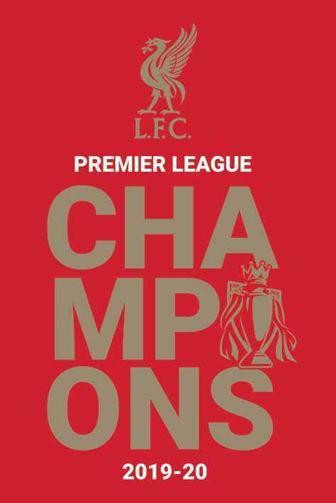 Plakat Liverpool FC - Champions 2019/20 Logo, plakat (61 x 91,5 cm)
