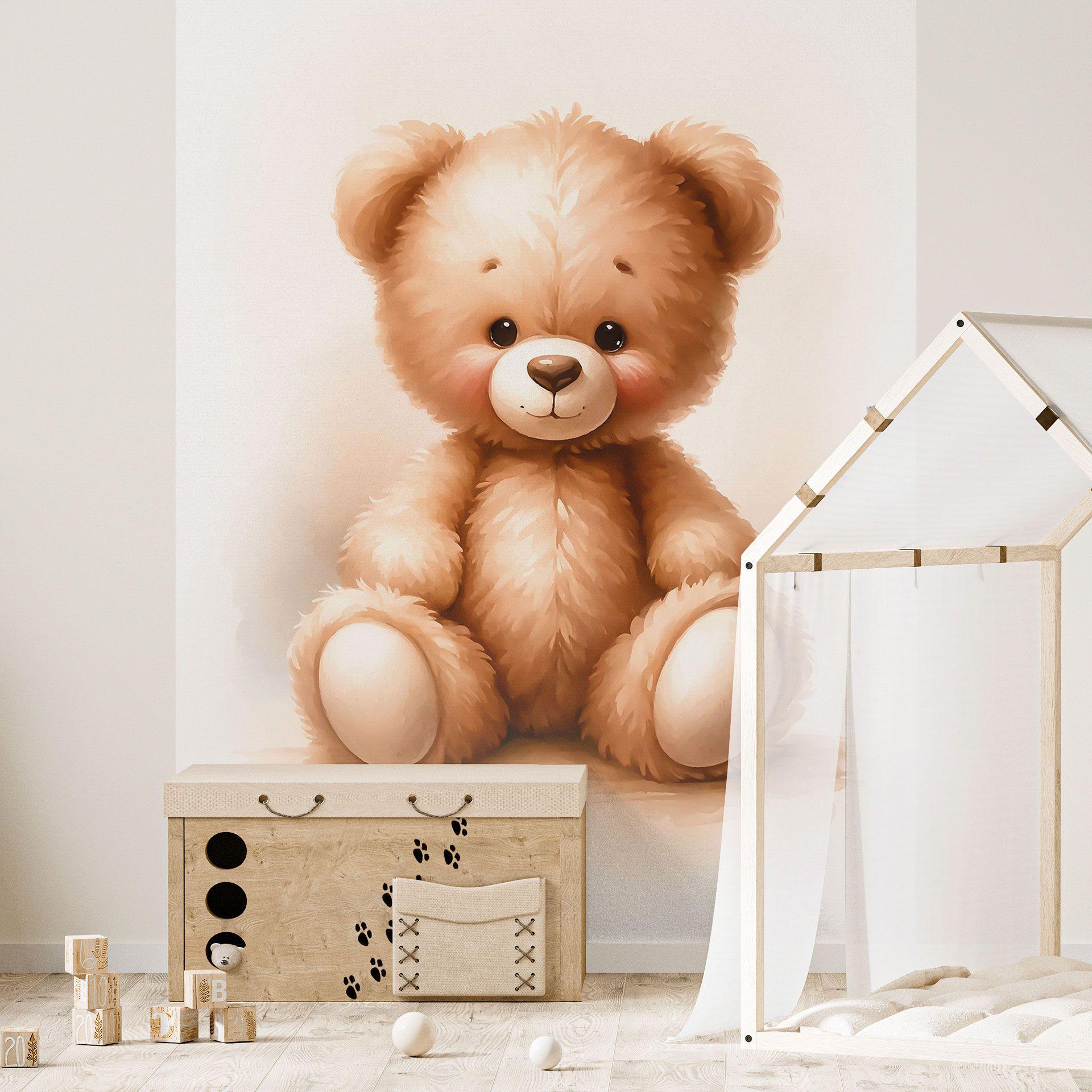Fotomural para habitación de bebé Osito de peluche - Magnusson