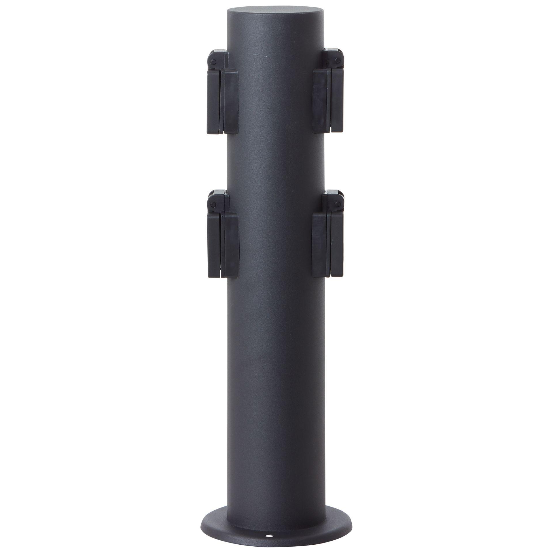 Außenlampe Fenja, schwarz, 40 x 11 cm, Metall Außenleuchte