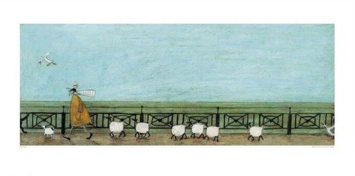 Plakat Sam Toft - Moses Follows That Picnic Basket kunsttryk, Sam Toft (100 x 50 cm)