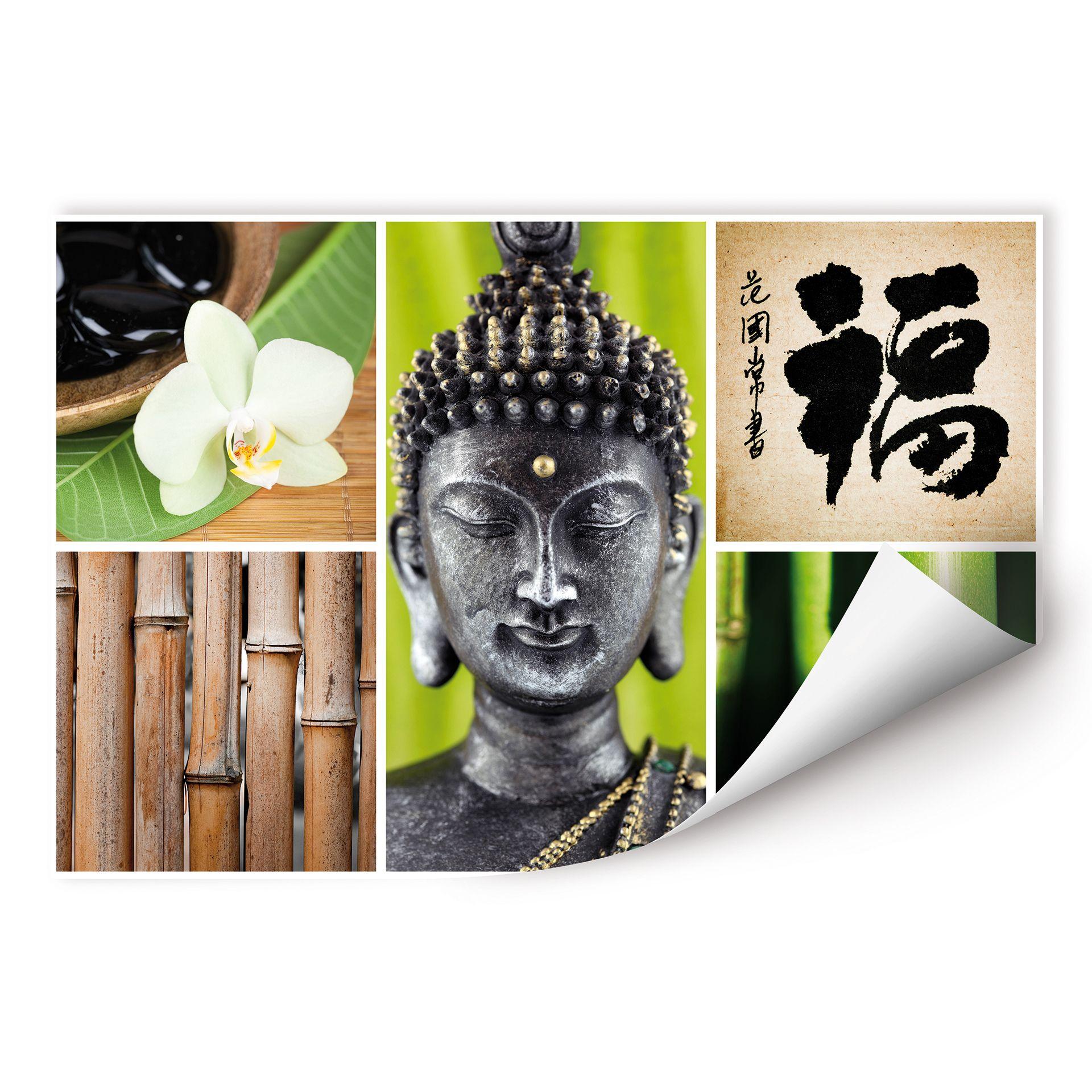 Zelfklevende Poster Asian Spa