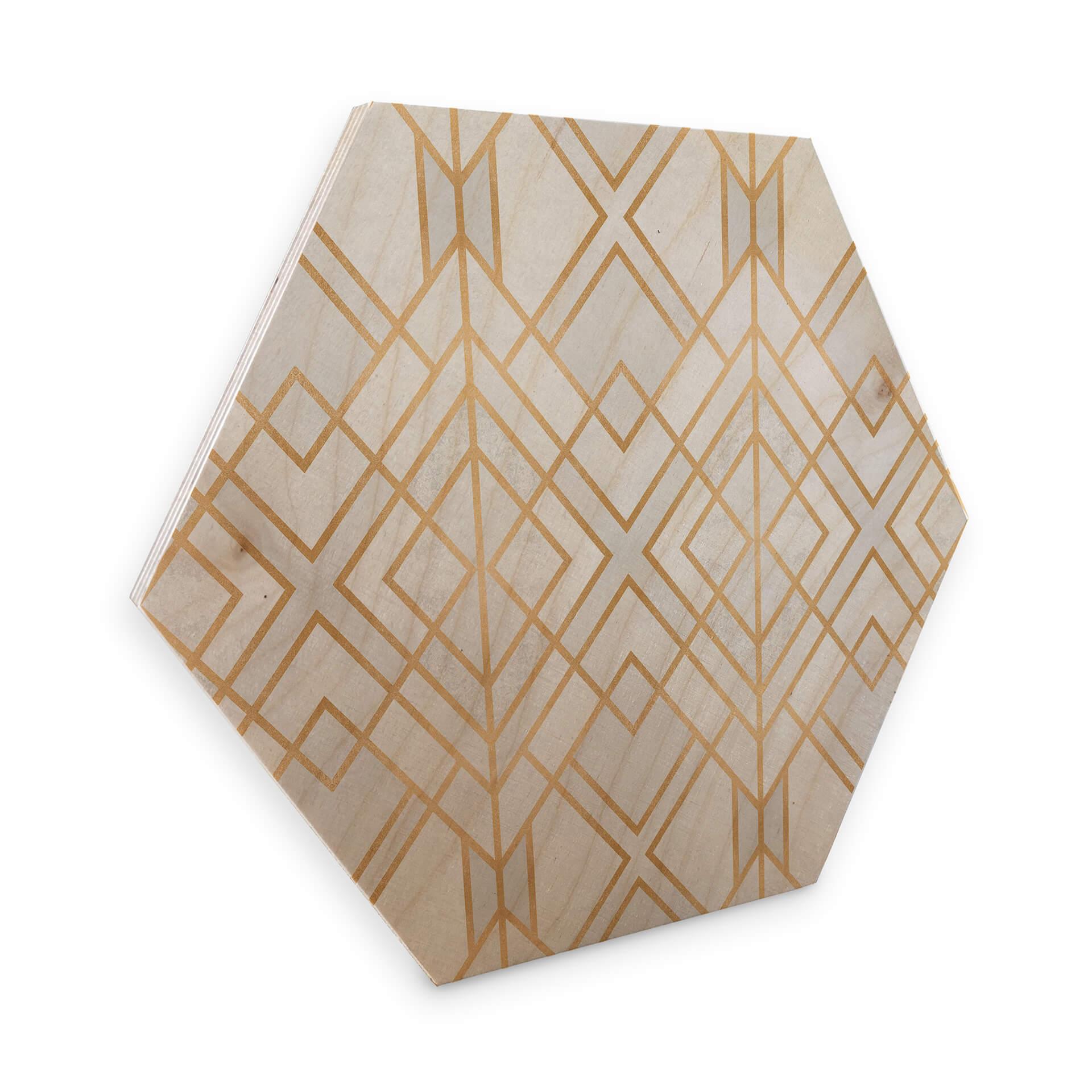 Hexagon Hout Fredriksson - Golden Geometry