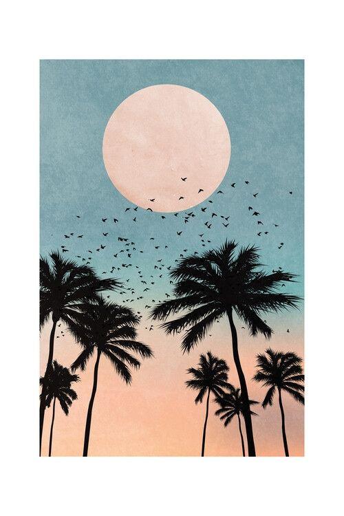Plakat kunsttryk Kubistika - Sunrise, plakat (40 x 60 cm)