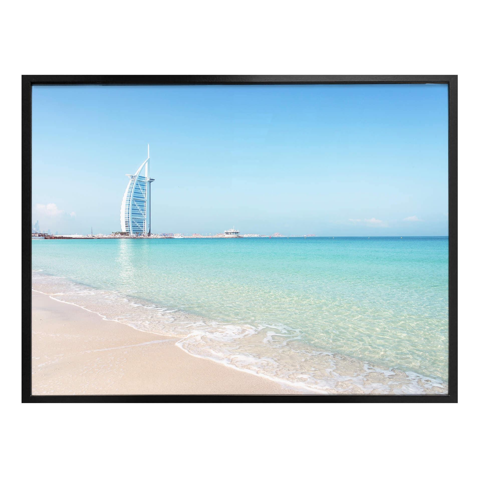 Póster Colombo - En la playa de Dubai