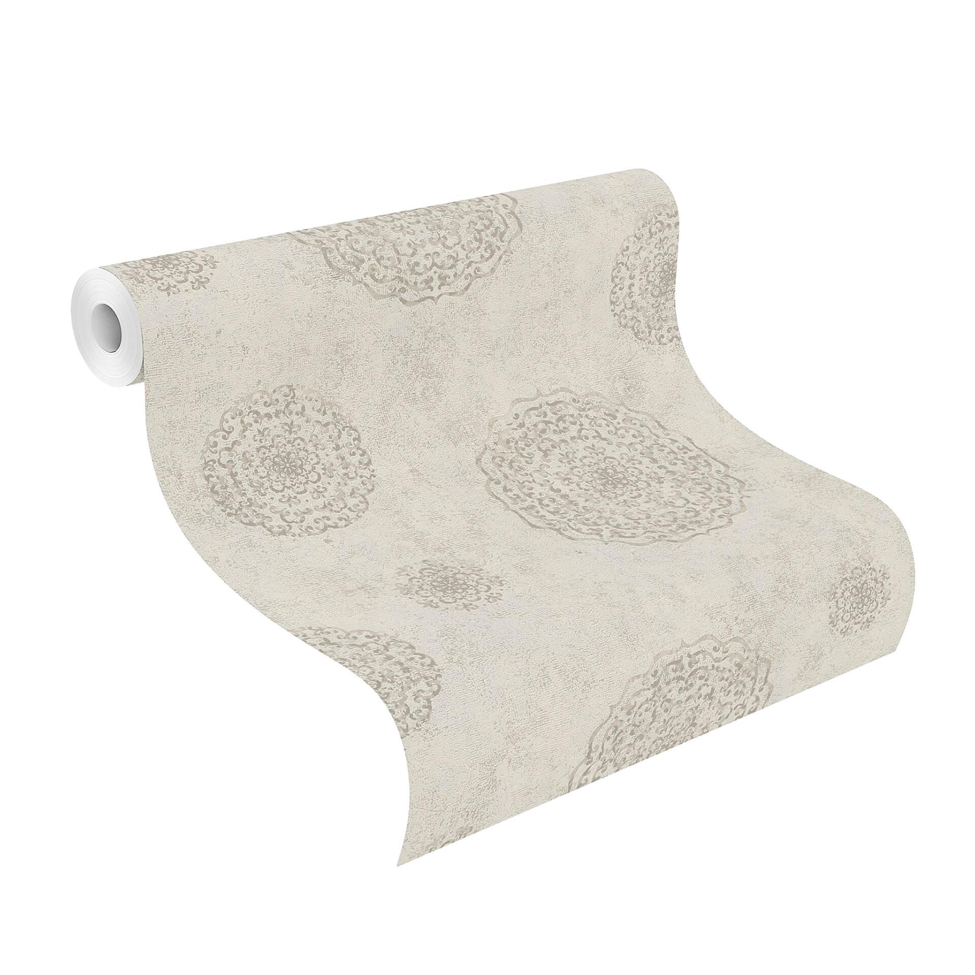 Rasch Vliesbehang Rock'N Roll beige