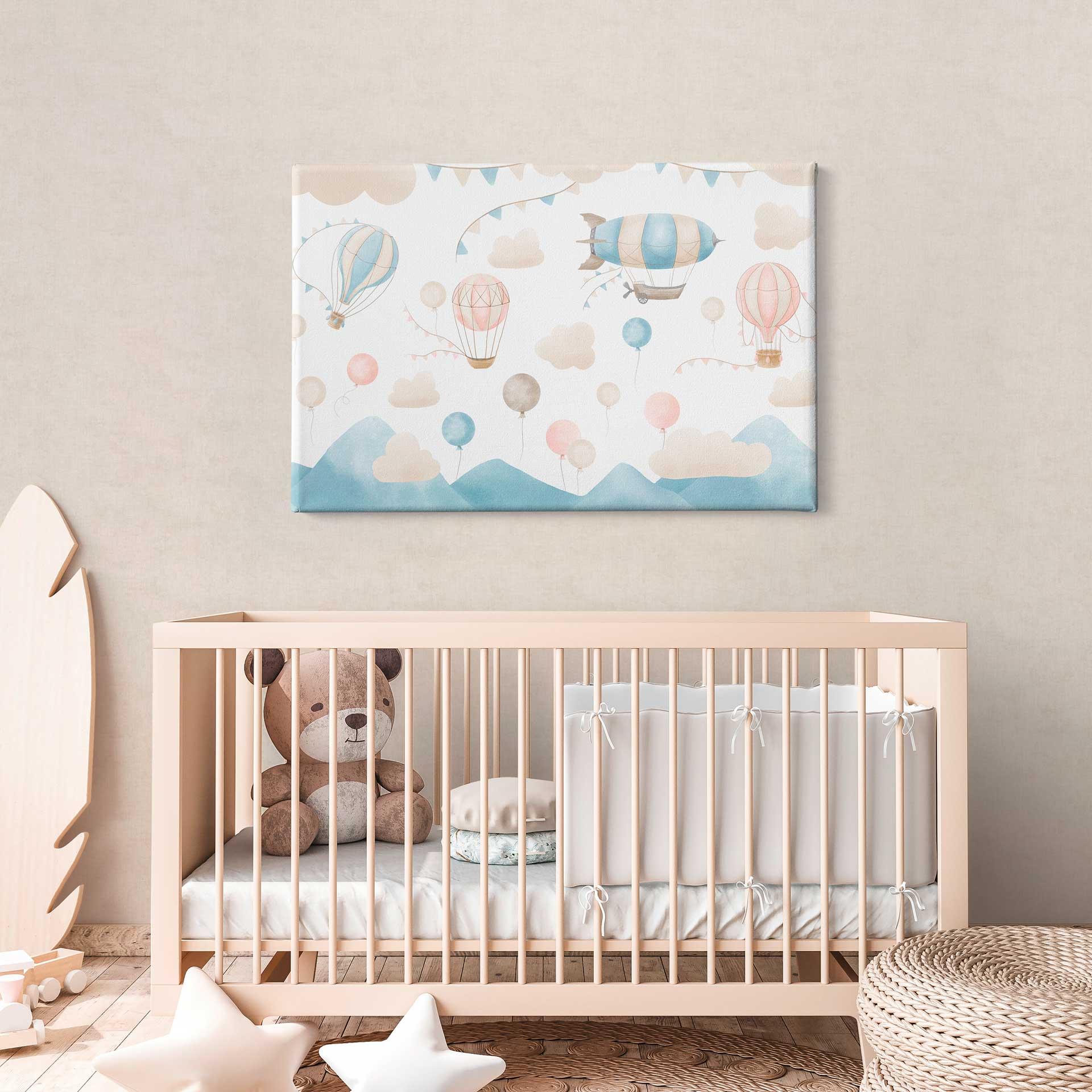Ensfarvet tapet til børneværelset creme - ensfarvet tapet med tekstillook 
