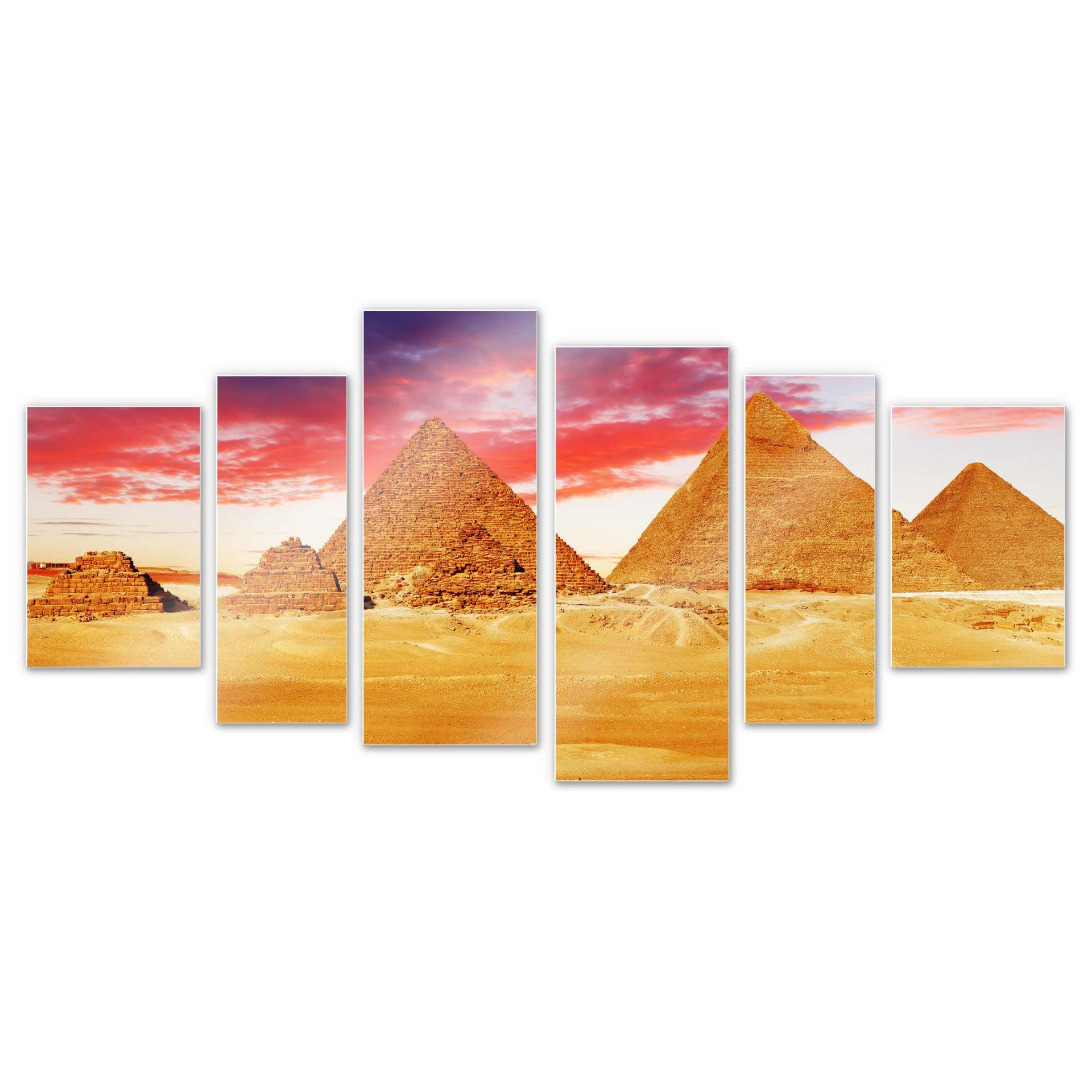 Tableau Forex - Les pyramides de Gizeh (6 parties)
