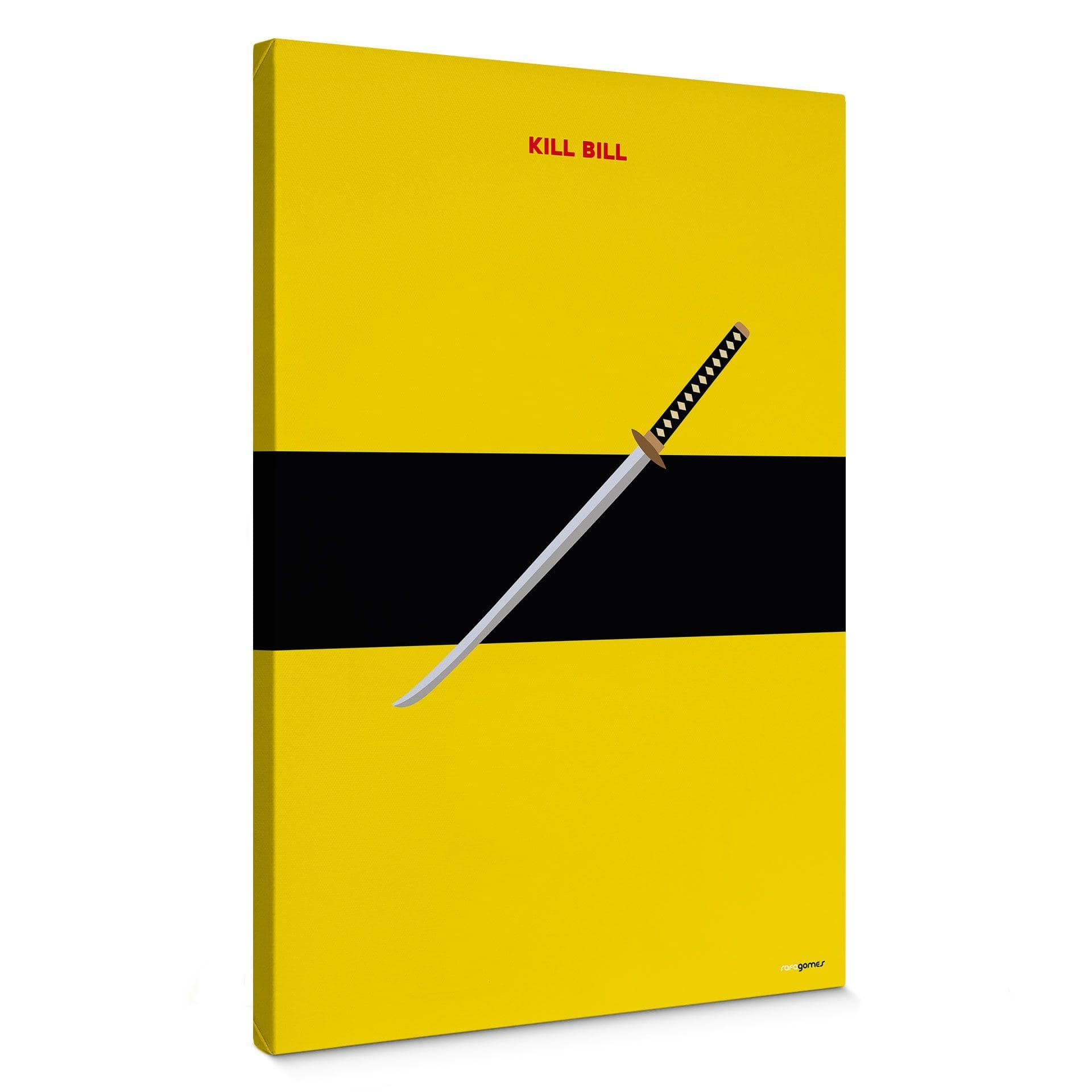 Lærredsprint - Inspireret af filmen "Kill Bill" - Gomes