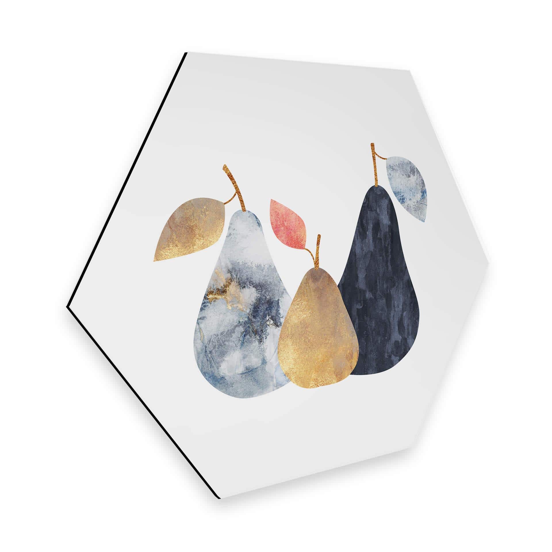 Hexagon Dibond Fredriksson - Bonte Peren