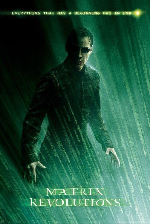 Poster, Film poster Matrix Revolutions - Neo 61x91,5 cm