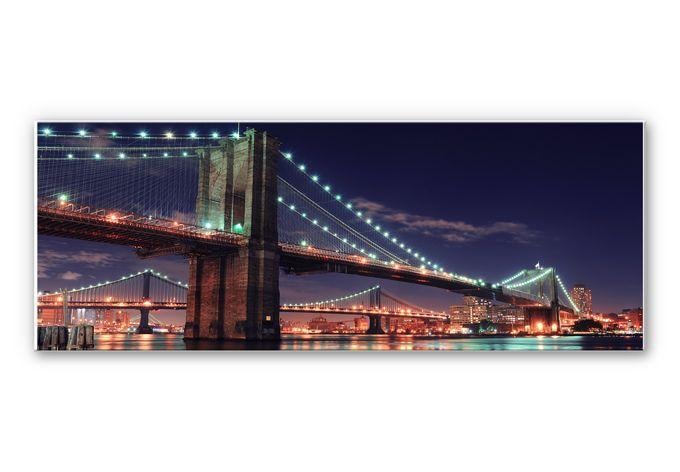Tableau Forex - Manhattan Bridge at Night 02