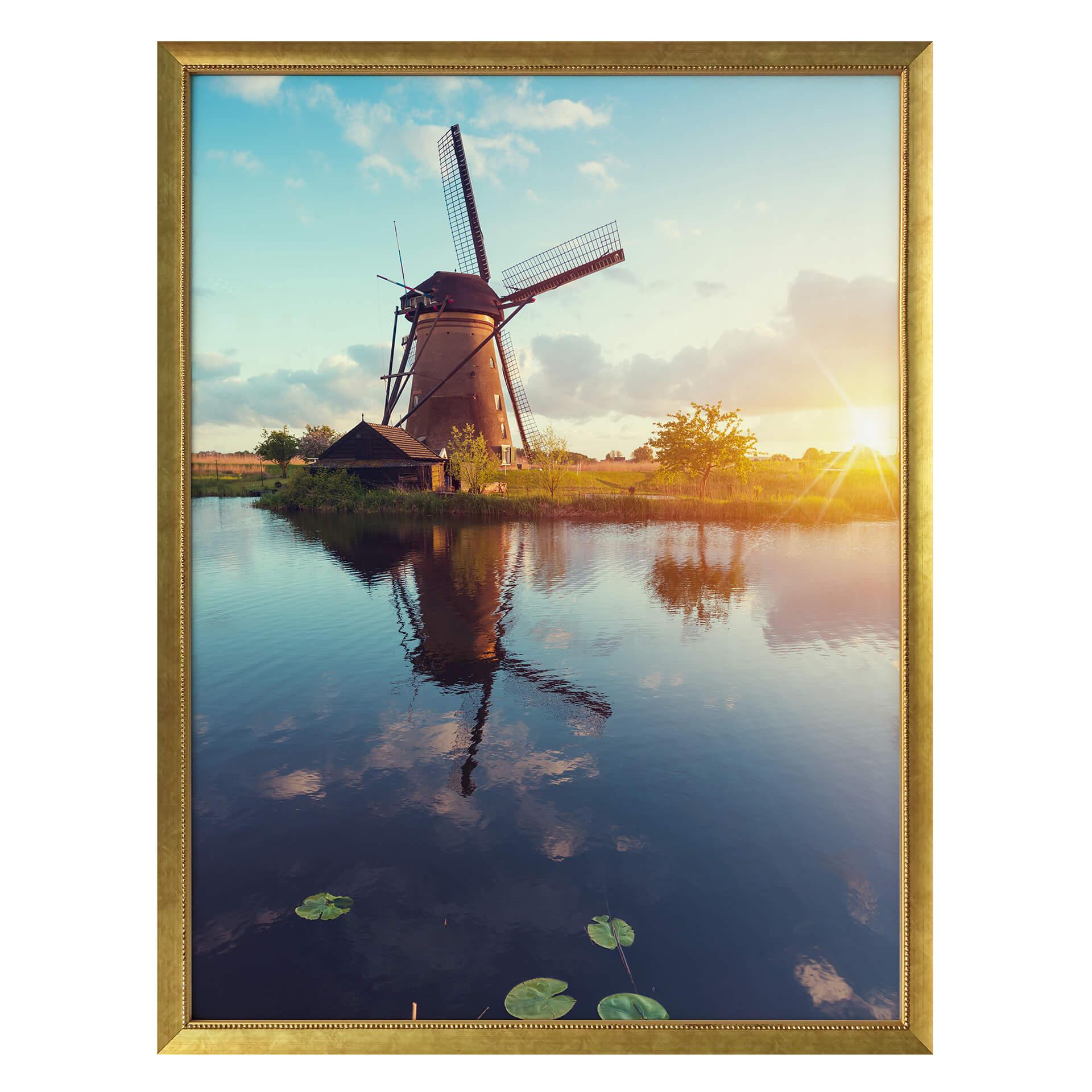 Póster Molino de viento holandés