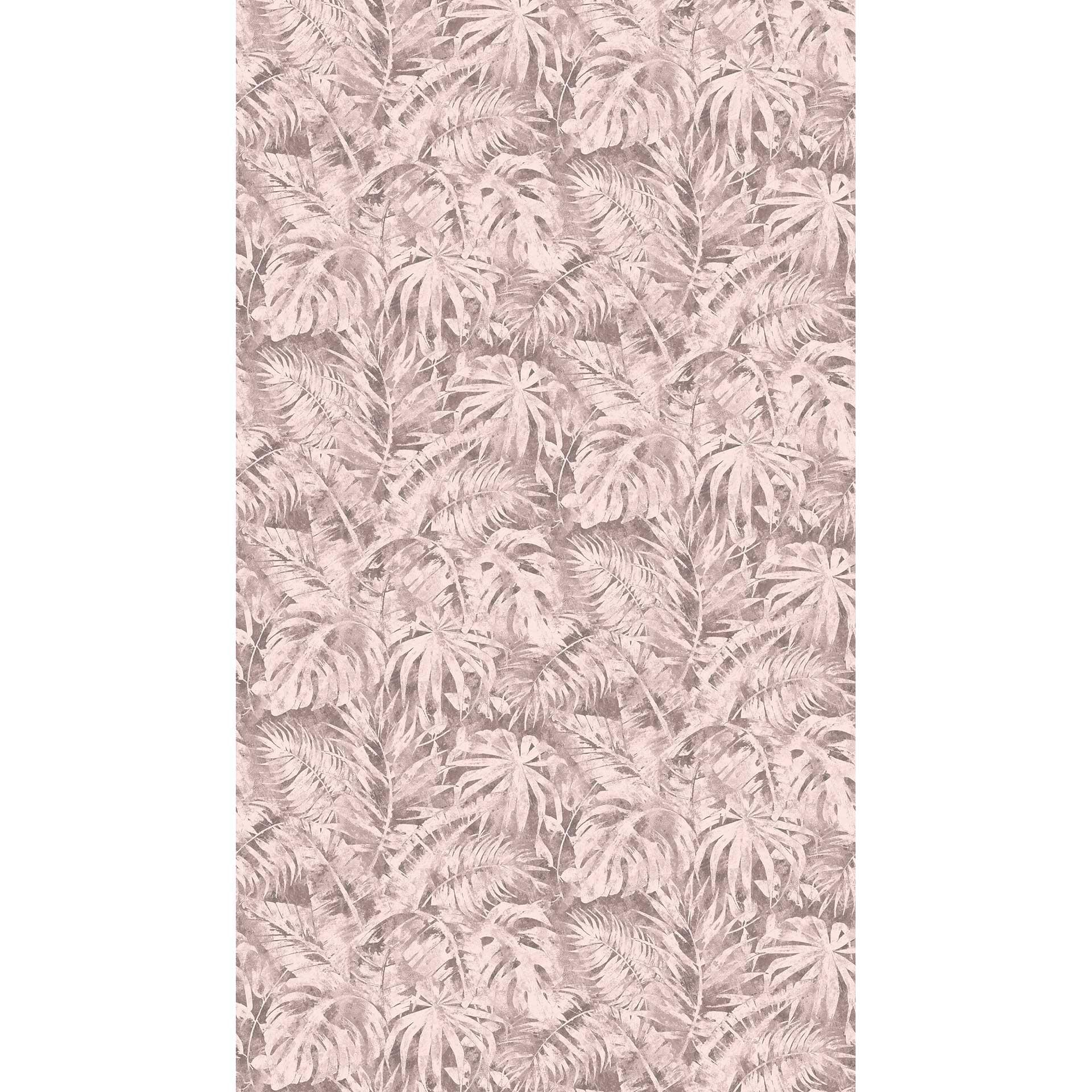 Papier peint panoramique Feuille Exotique Palma rose pâle - Cosmoliving d'A.S. Création | Réf. 791457 | AS-791457