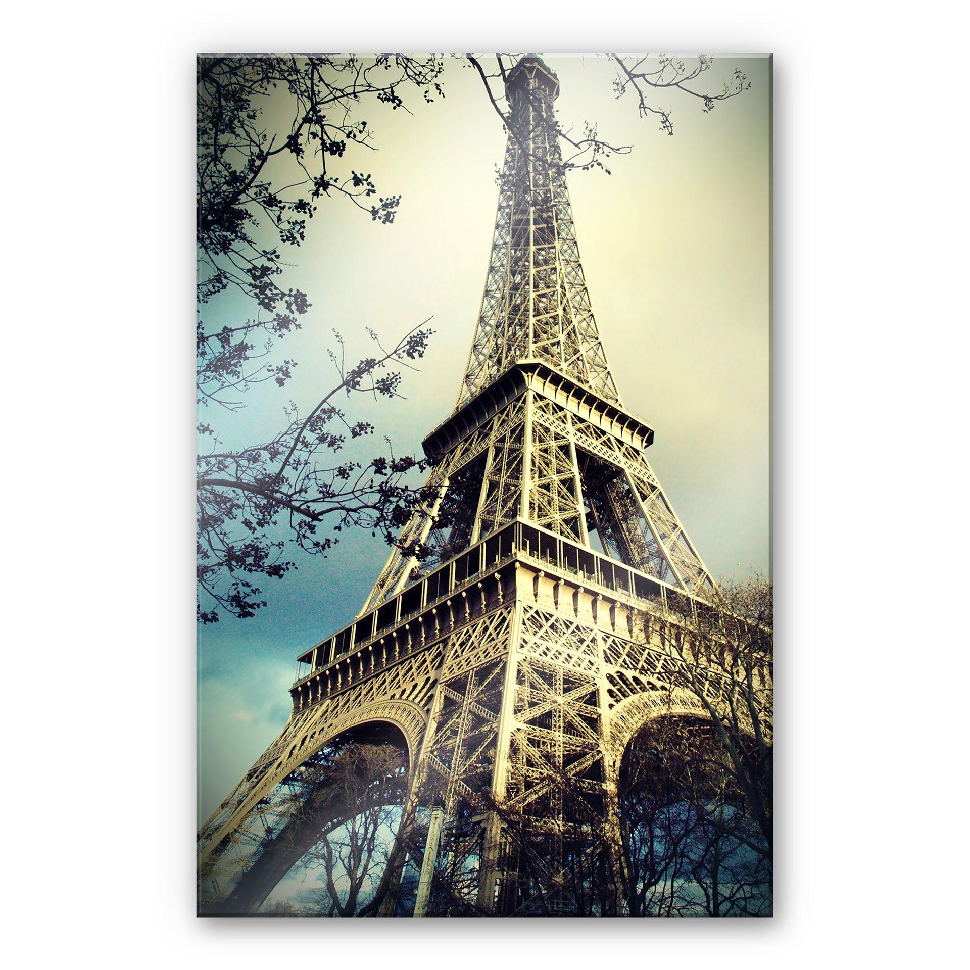 Tableau en verre acrylique - Paris Tour Eiffel