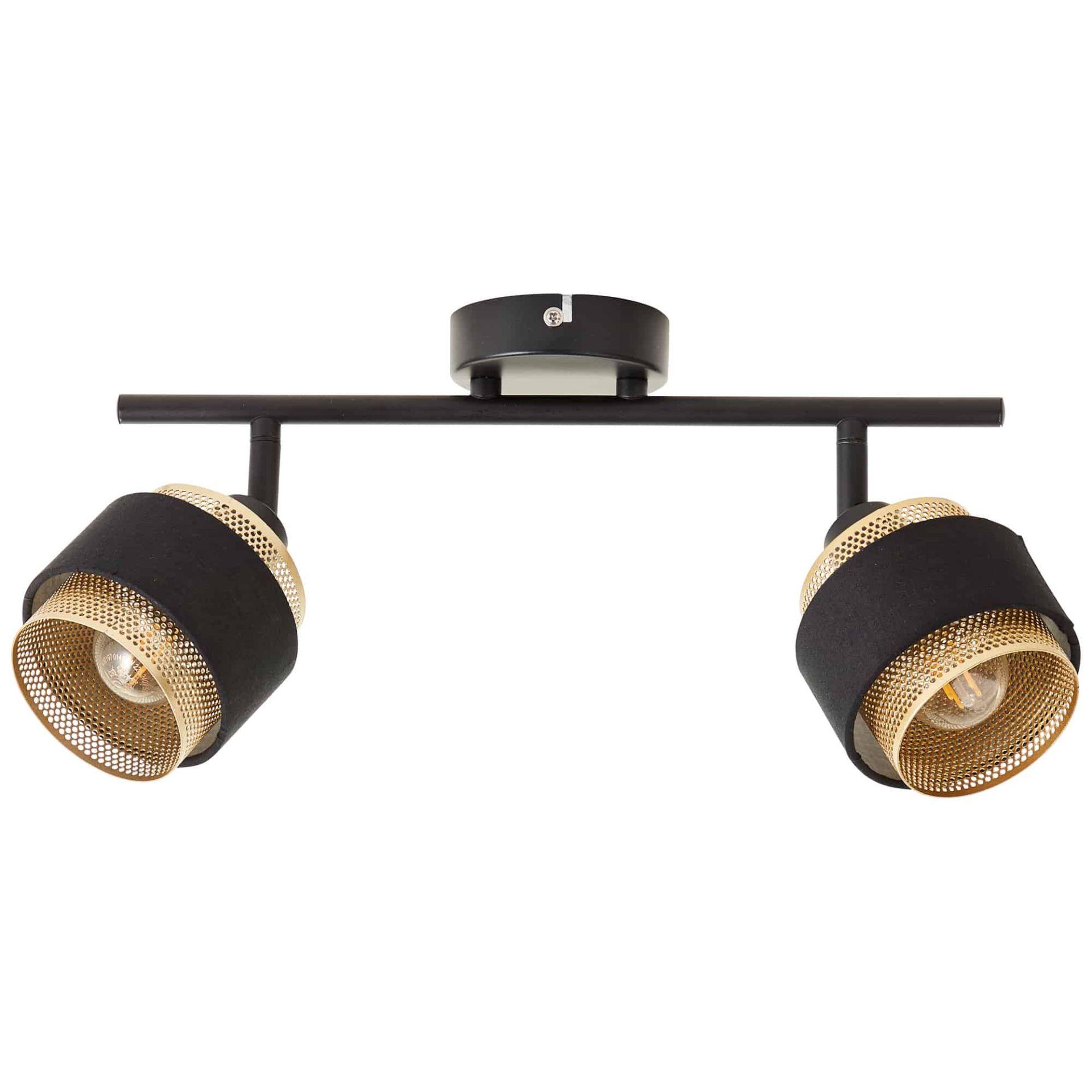 Spotrohr Ilsa, gold, 16,9 x 50,3 cm, Metall Lampe